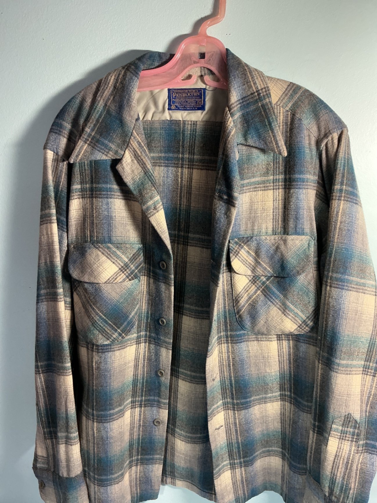 Two vintage Leather Women's Jackets, and One Pendleton - image 7 of 8