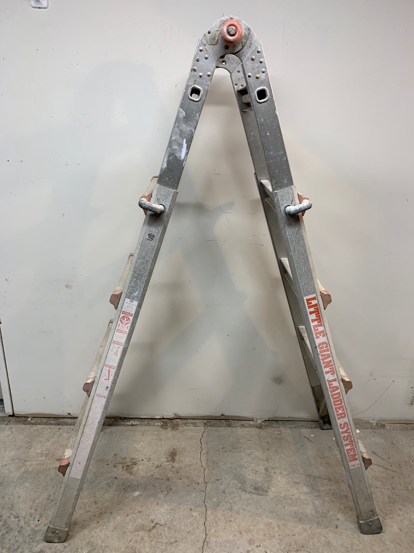 Aluminum Little Giant Ladder and 6ft Werner - image 4 of 6
