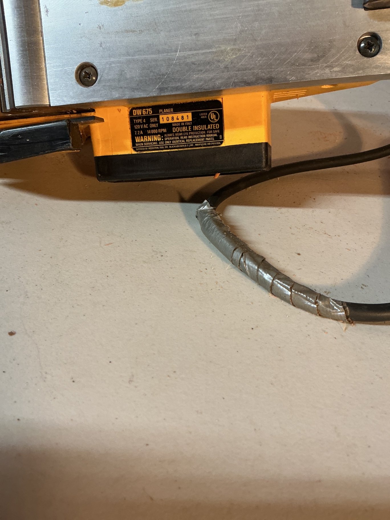 Dewalt thickness planer, Craftsman circular saw  - image 3 of 5