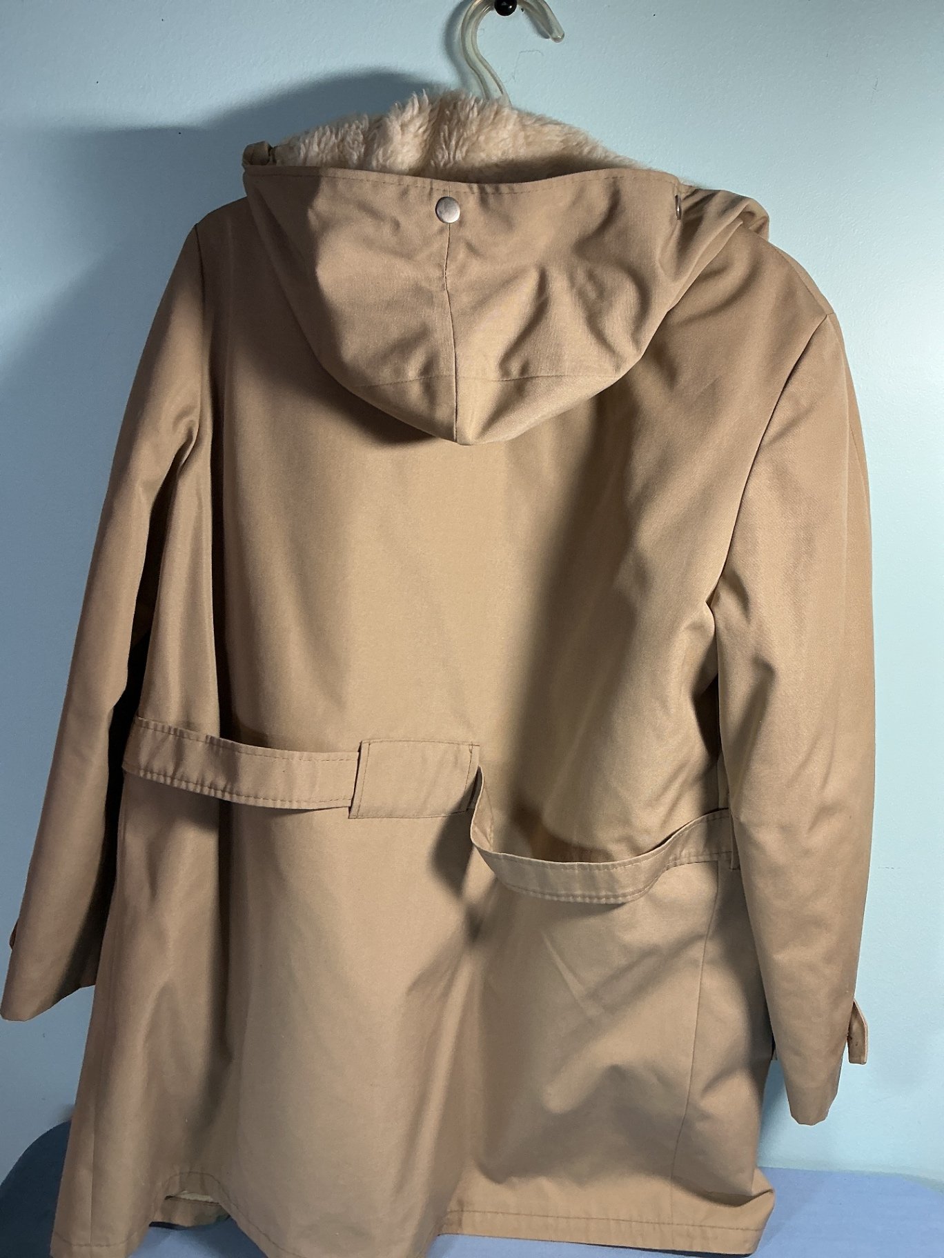 Assorted coats and jackets with fur, wool, and shearling linings - image 10 of 13