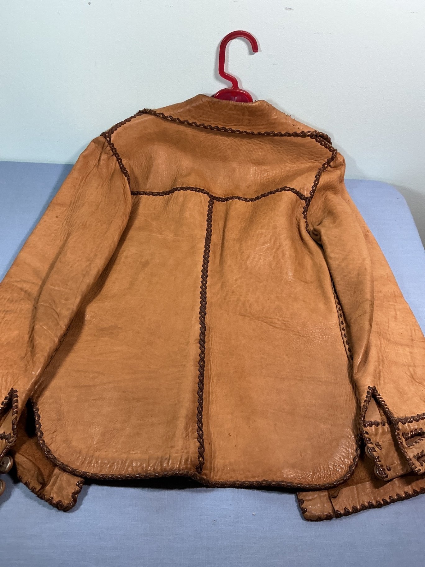 Two vintage Leather Women's Jackets, and One Pendleton - image 3 of 8
