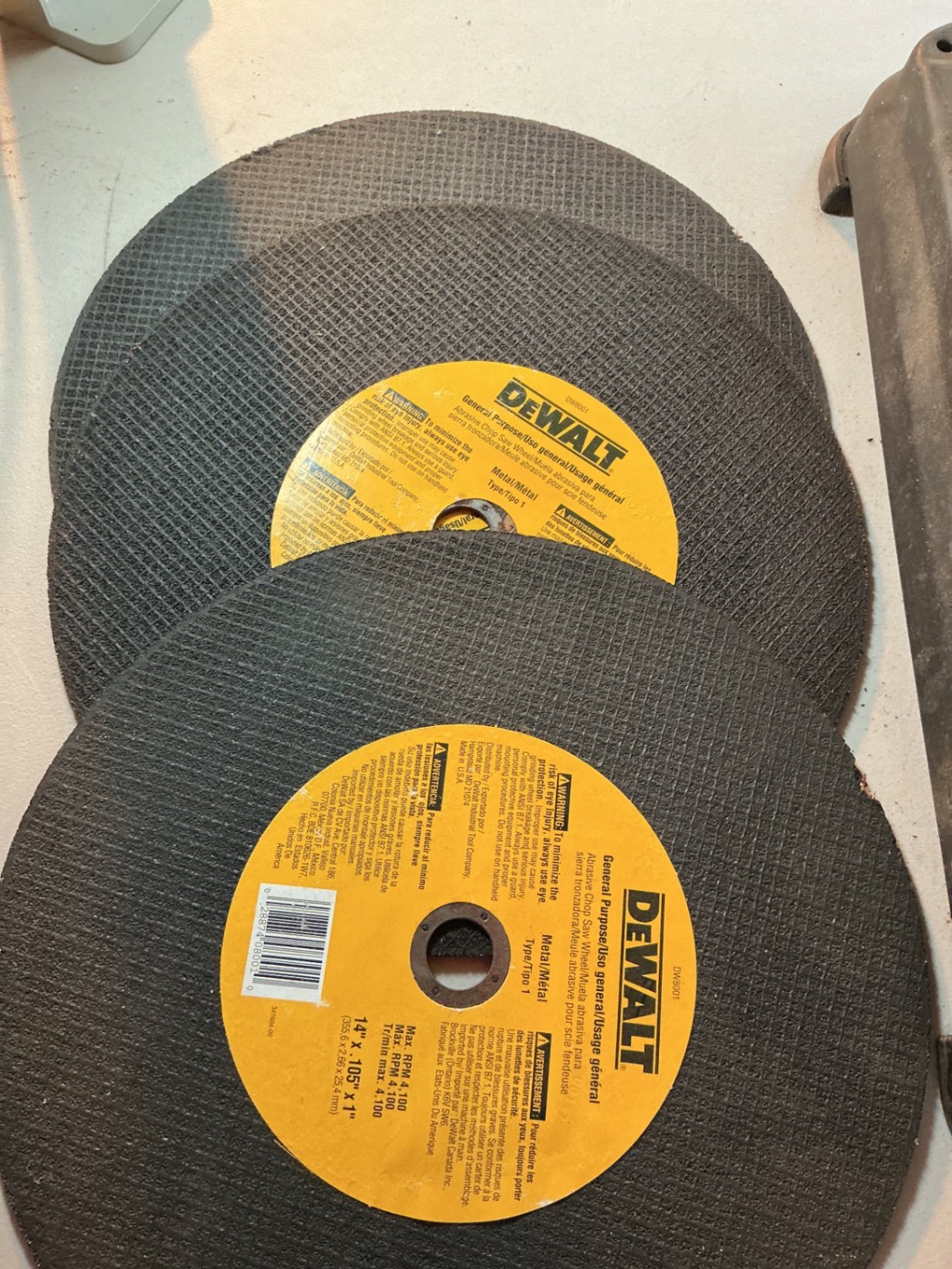 DeWalt 14” chopsaw - image 5 of 5