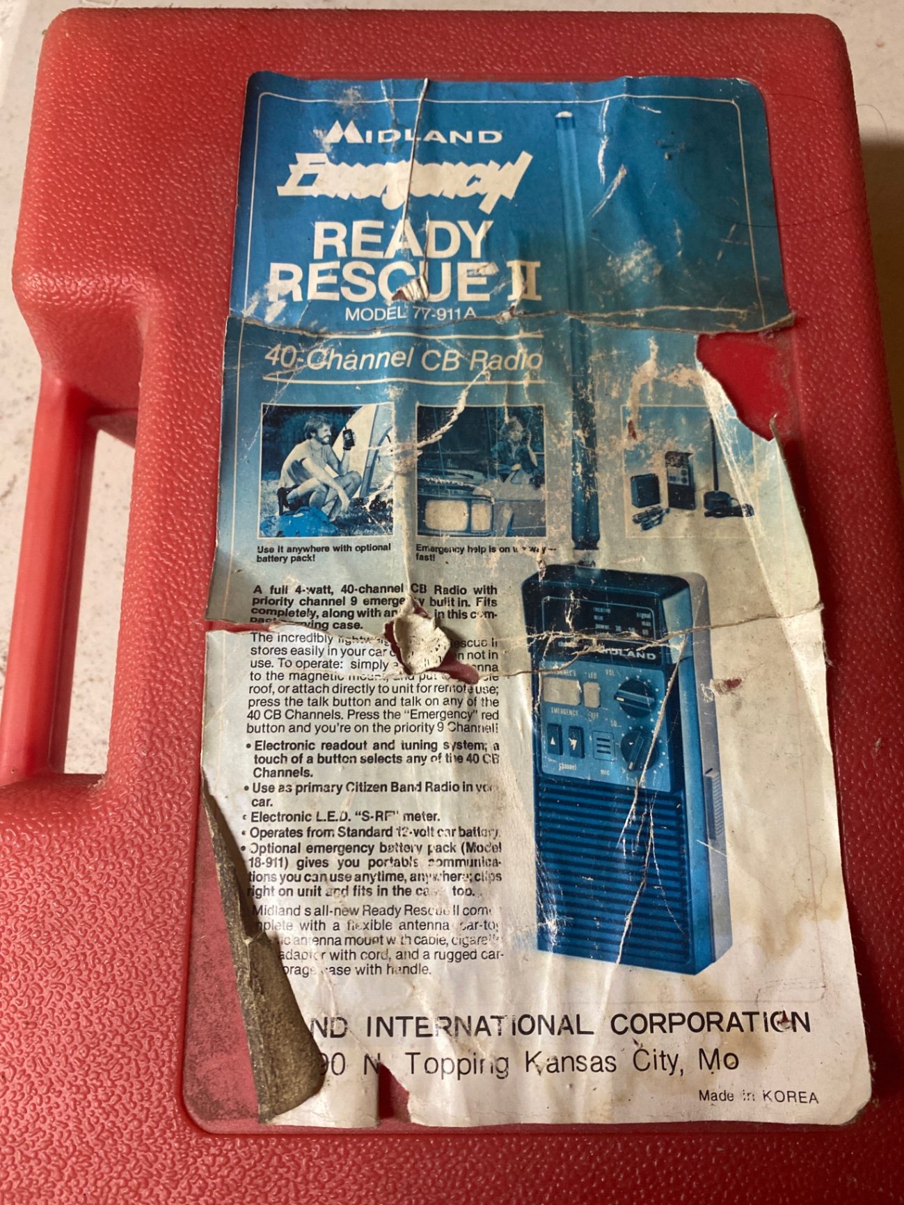 Vintage outdoor electronics and camping gear collection - image 3 of 10