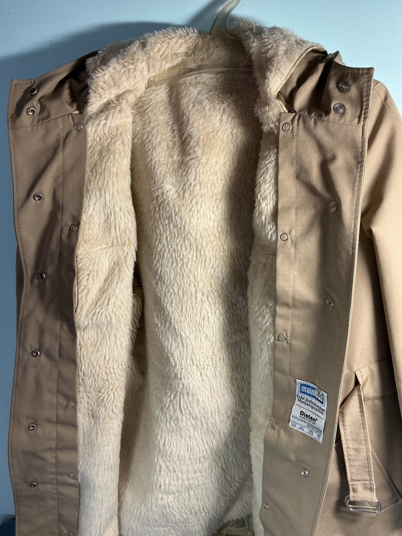 Assorted coats and jackets with fur, wool, and shearling linings - image 8 of 13