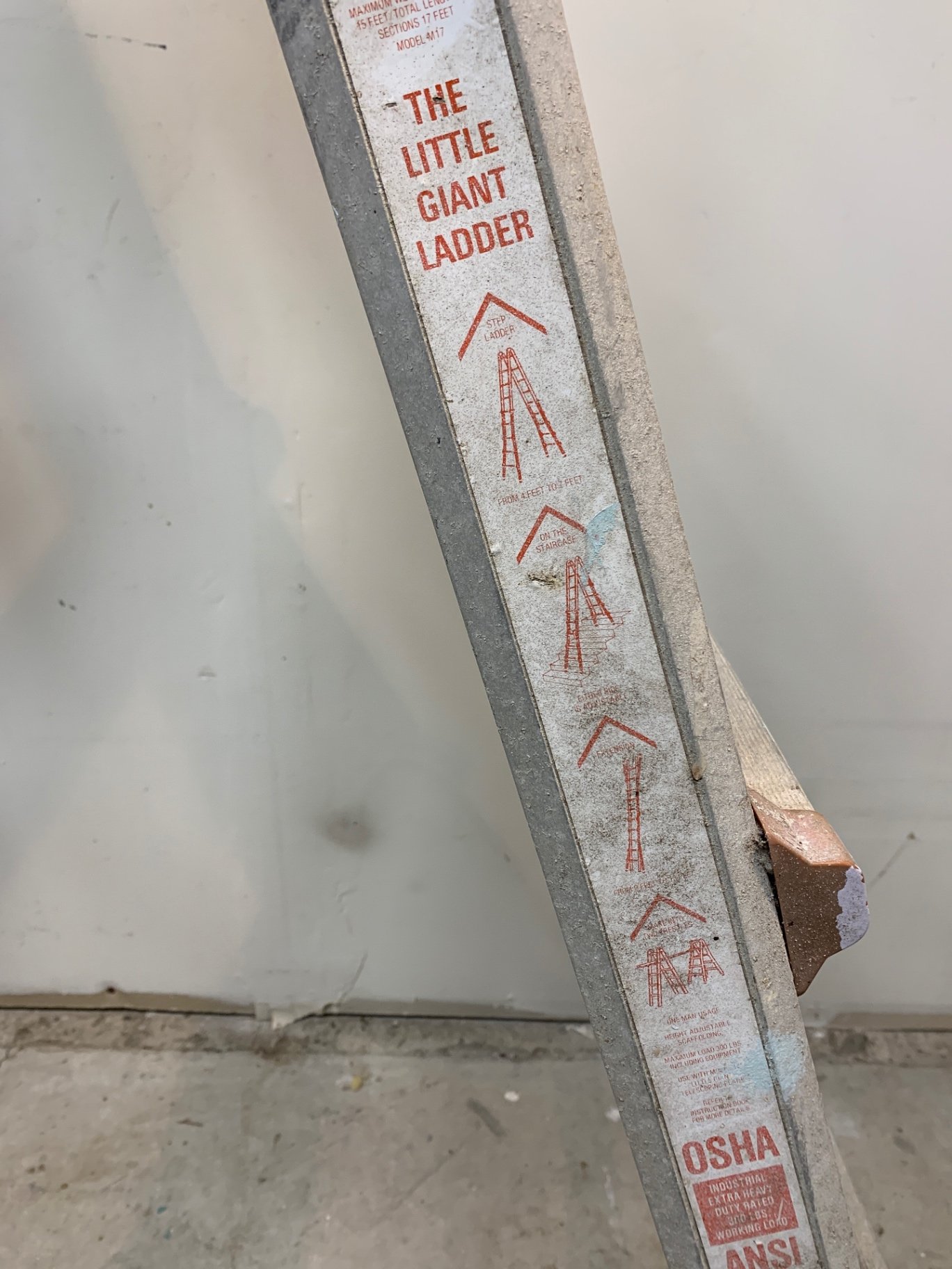 Aluminum Little Giant Ladder and 6ft Werner - image 5 of 6