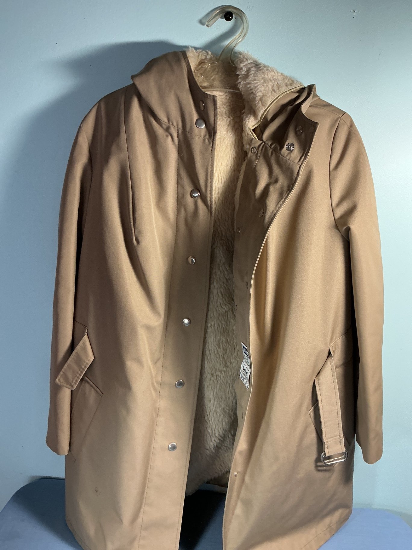 Assorted coats and jackets with fur, wool, and shearling linings - image 7 of 13