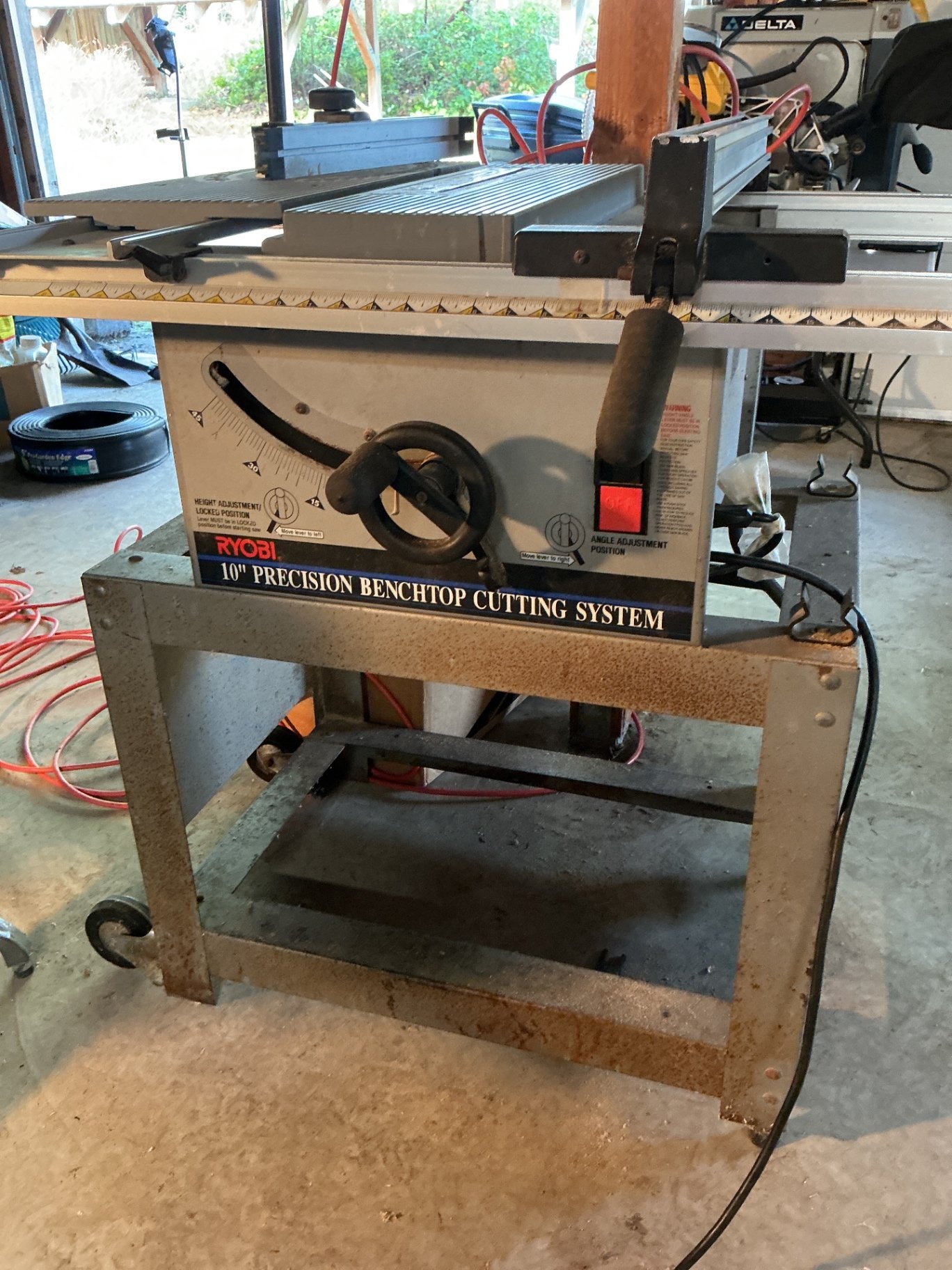 Ryobi bench top cutting system - image 1 of 5