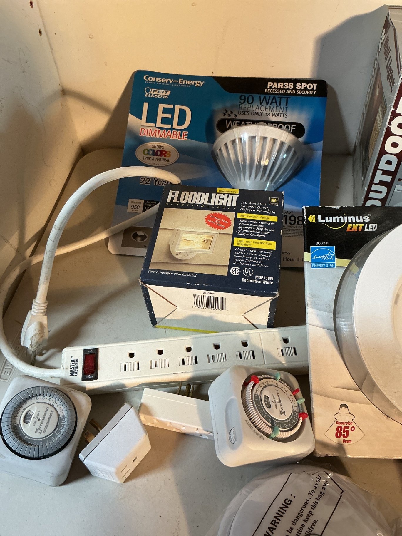 Home and outdoor Lighting Collection with Electrical Accessories - image 4 of 4