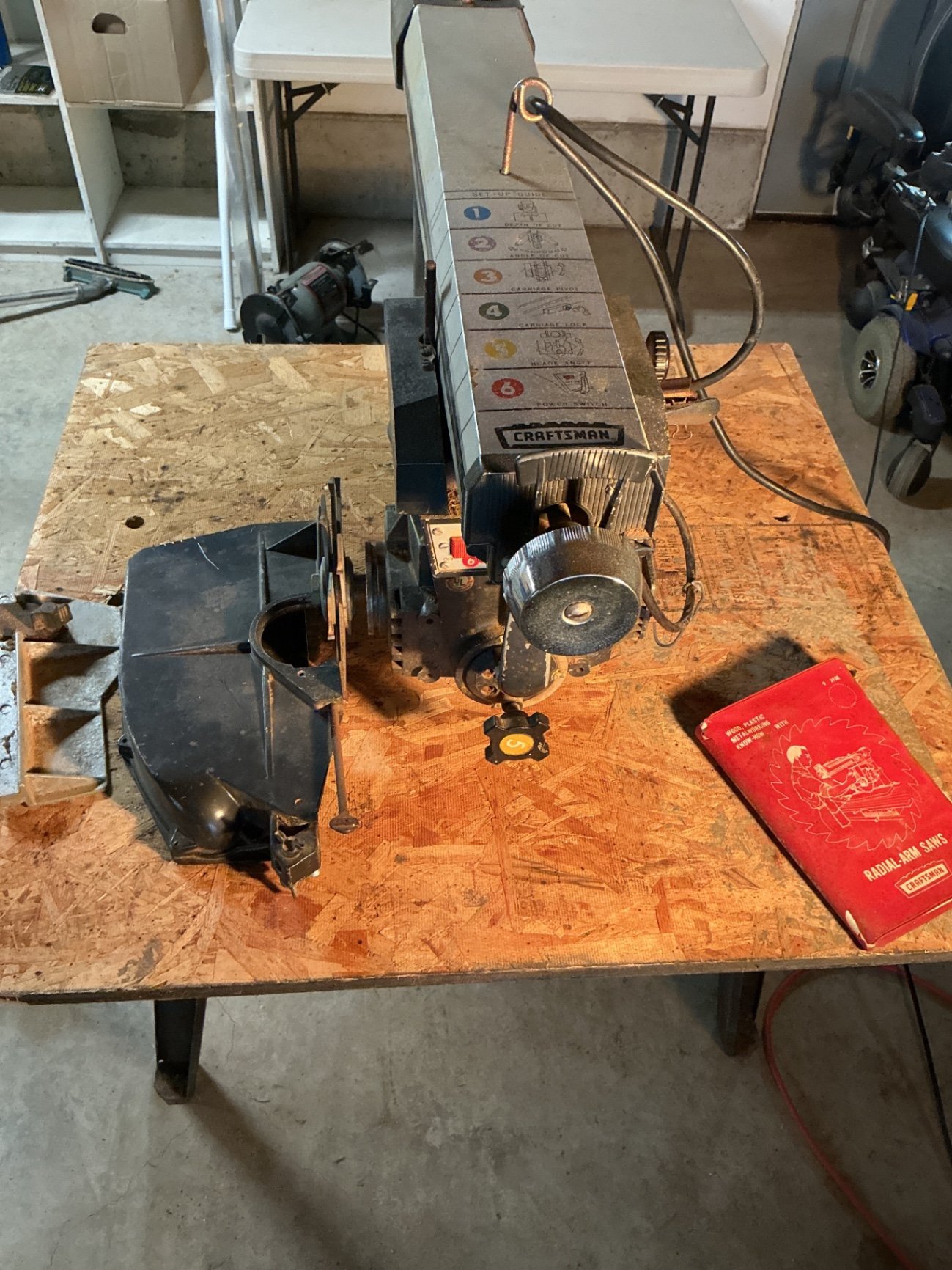 Craftsman radial-arm saw  - image 2 of 7