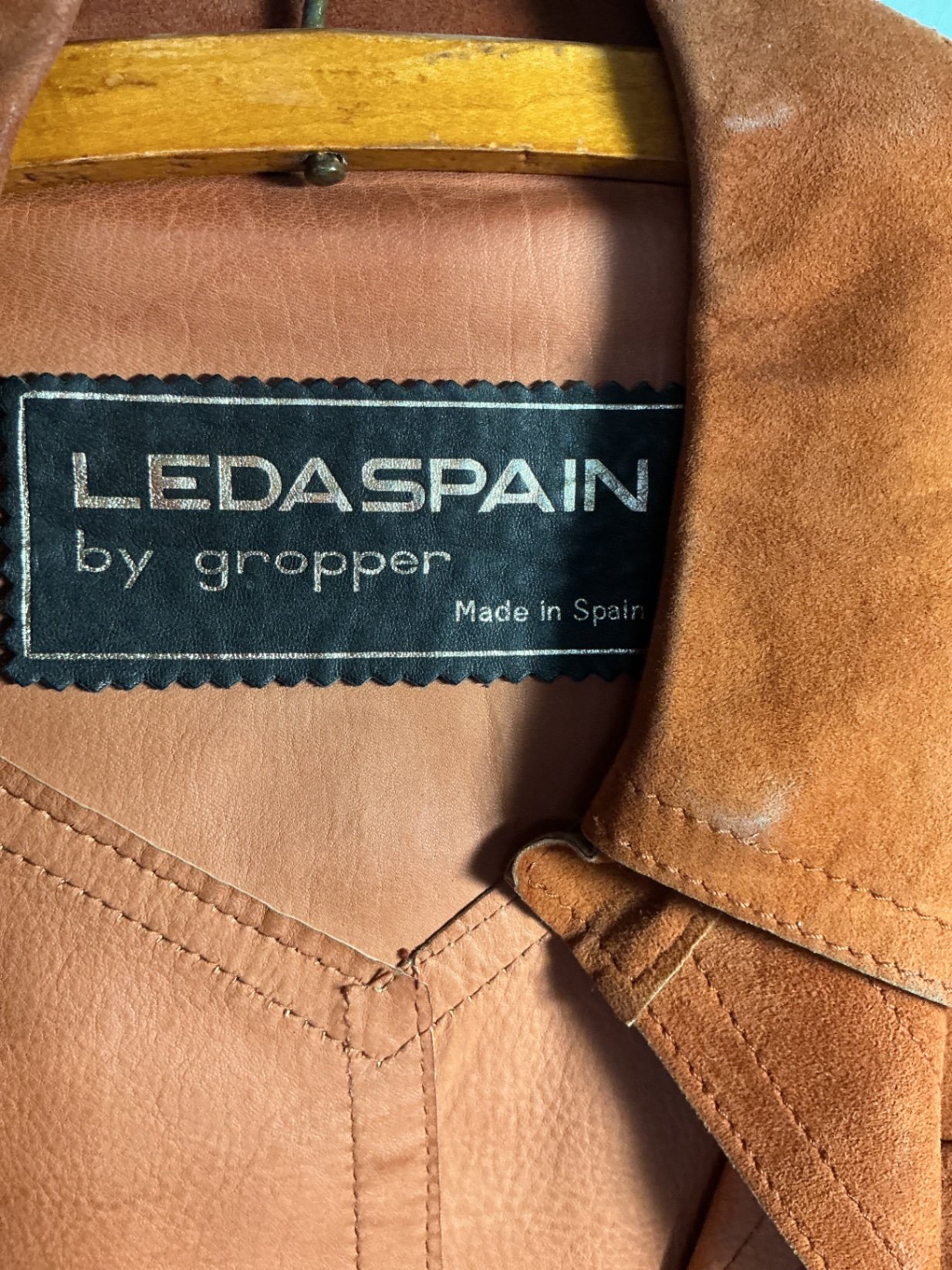 Two vintage Leather Women's Jackets, and One Pendleton - image 5 of 8