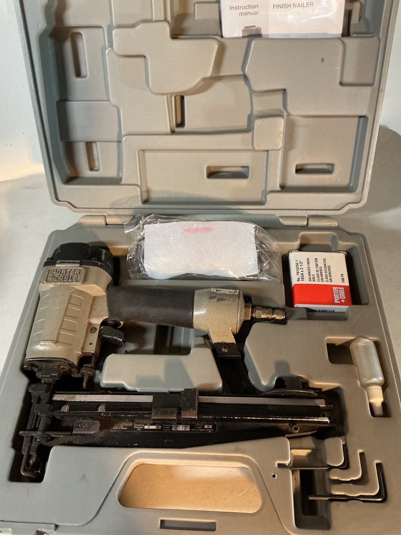 Porter-Cable Finish Nailer with Air Hose Kit - image 3 of 5