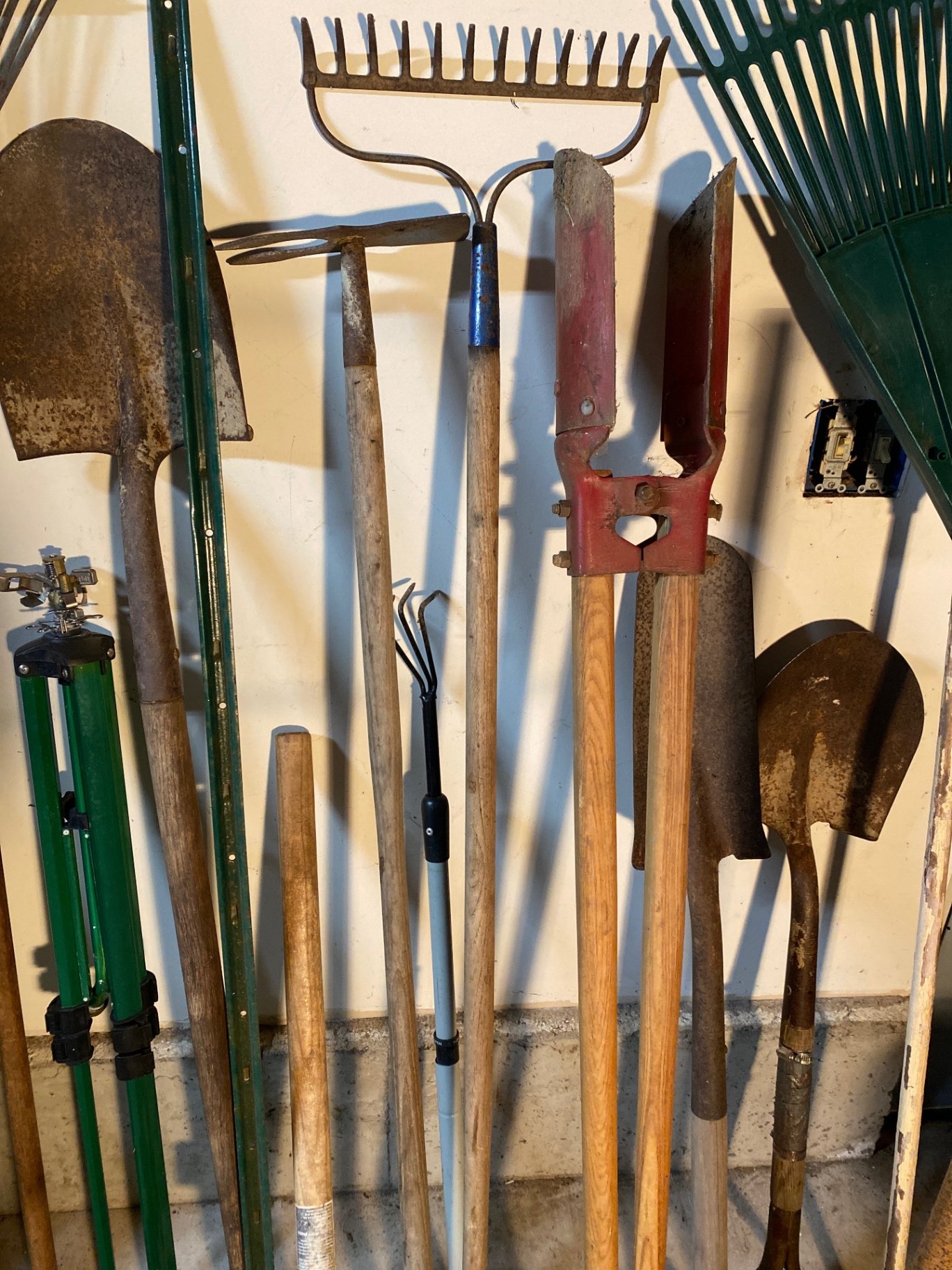 Wheelbarrow and Garden Tools - image 8 of 10