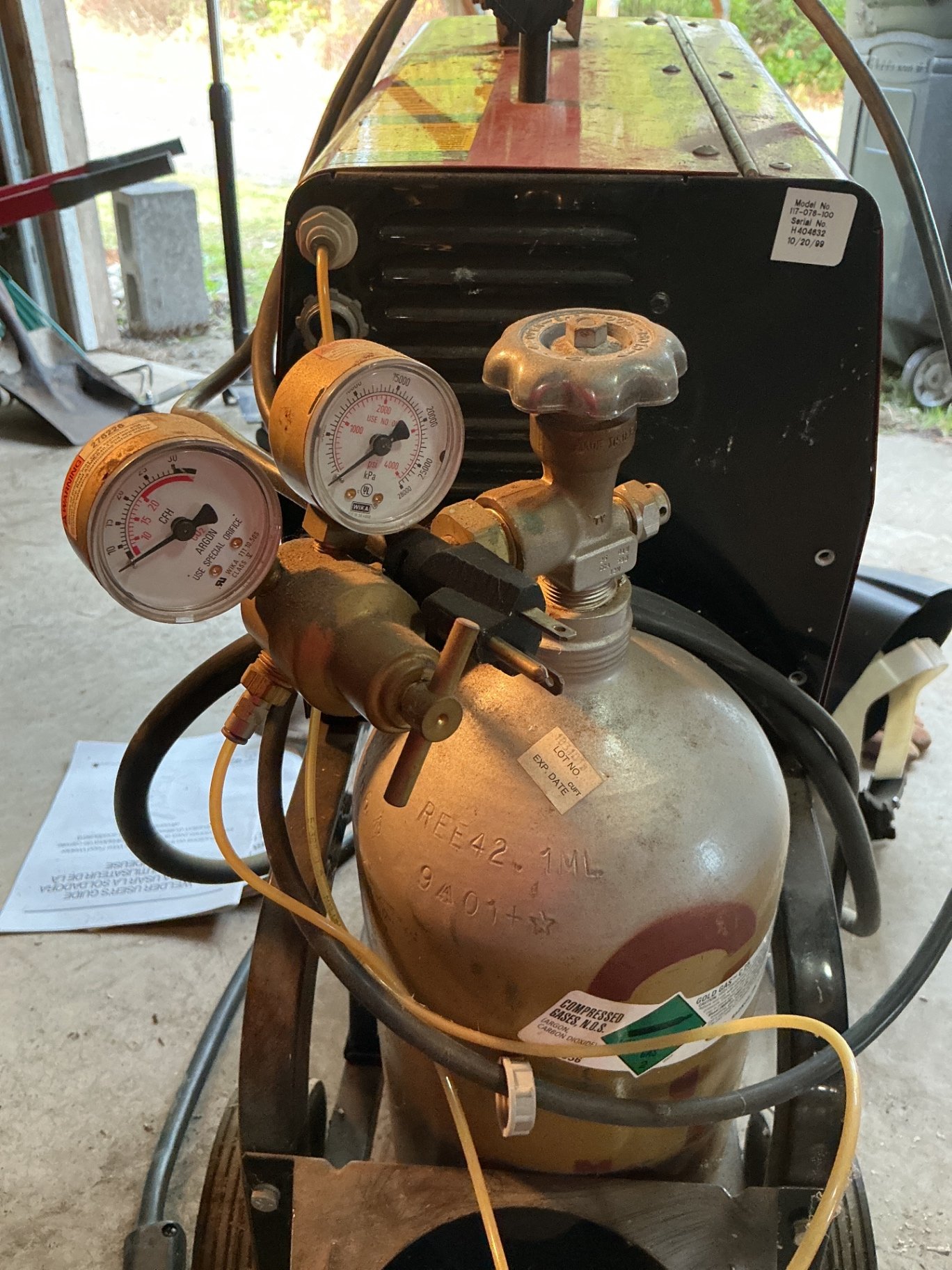 Century wire feed welder - image 4 of 4