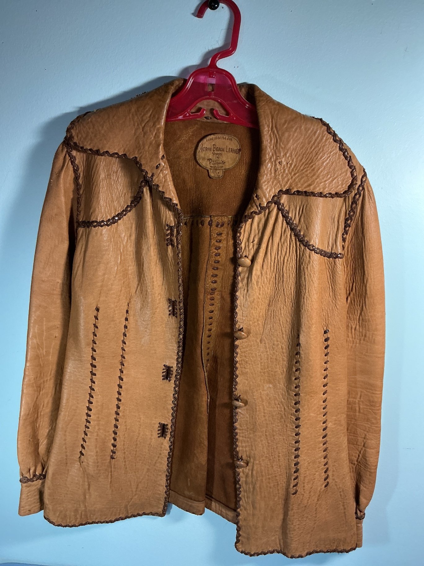 Two vintage Leather Women's Jackets, and One Pendleton - image 1 of 8