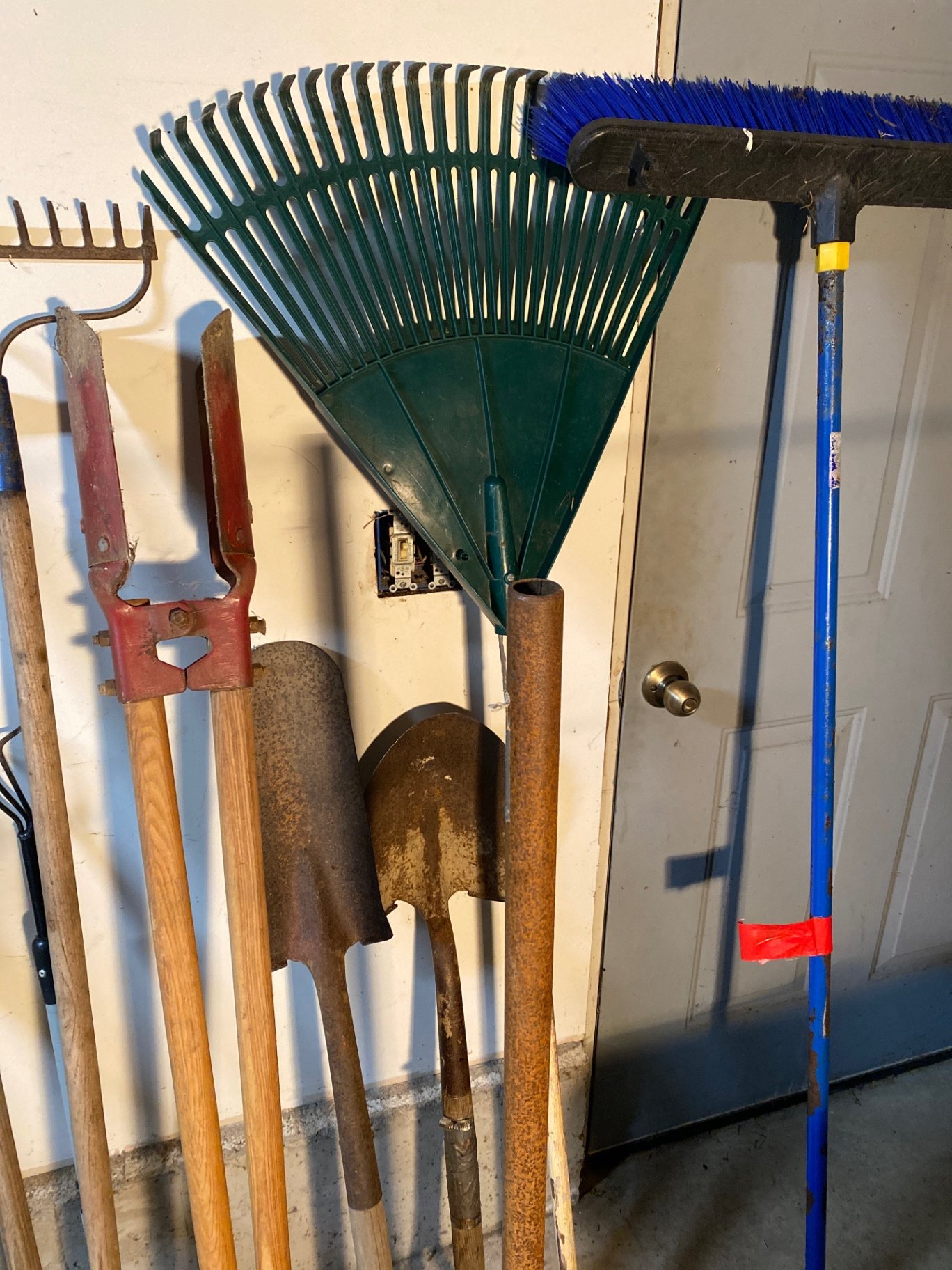 Wheelbarrow and Garden Tools - image 9 of 10