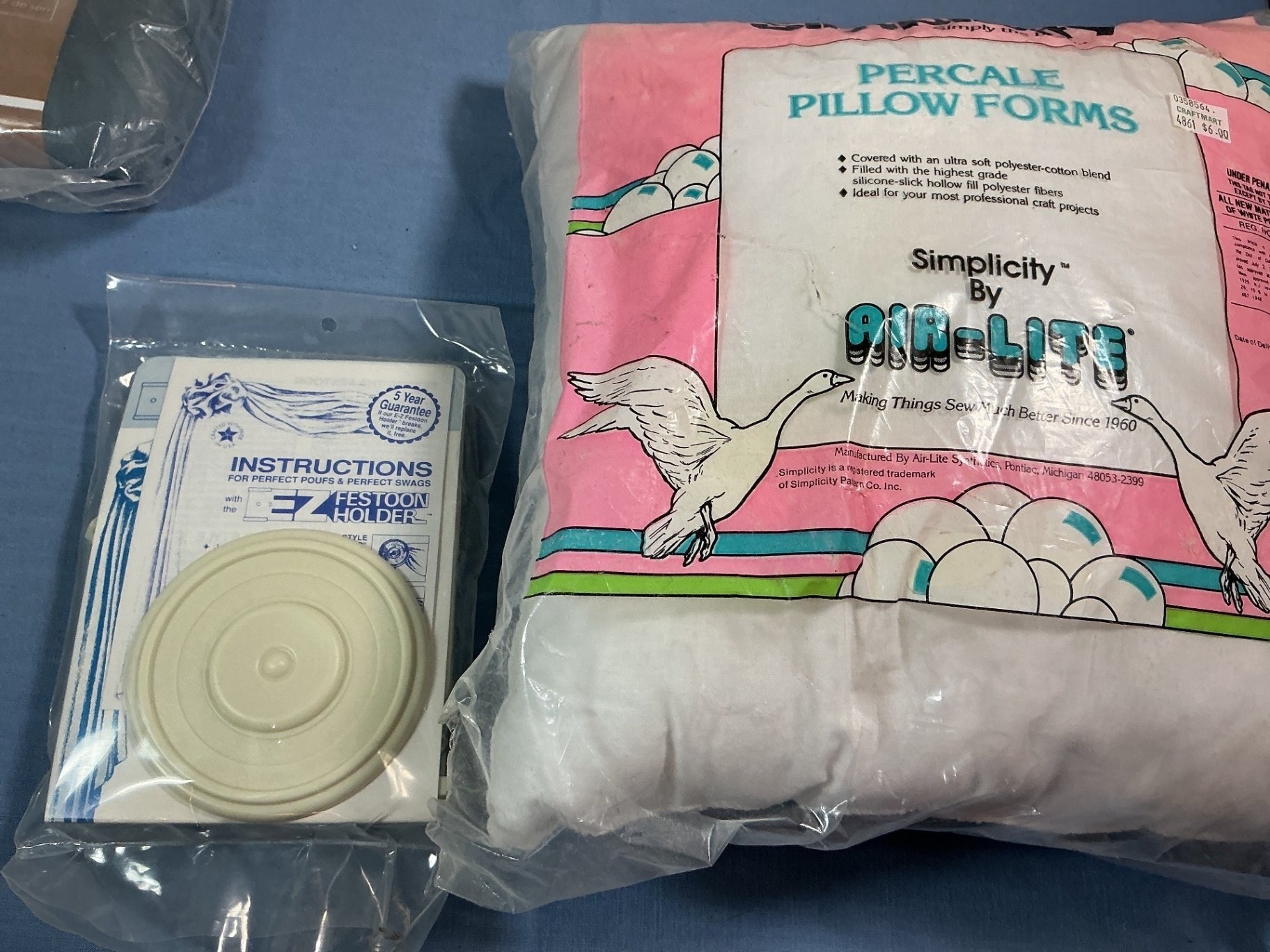Insulated curtains, rug underlay, and pillow forms - image 2 of 4
