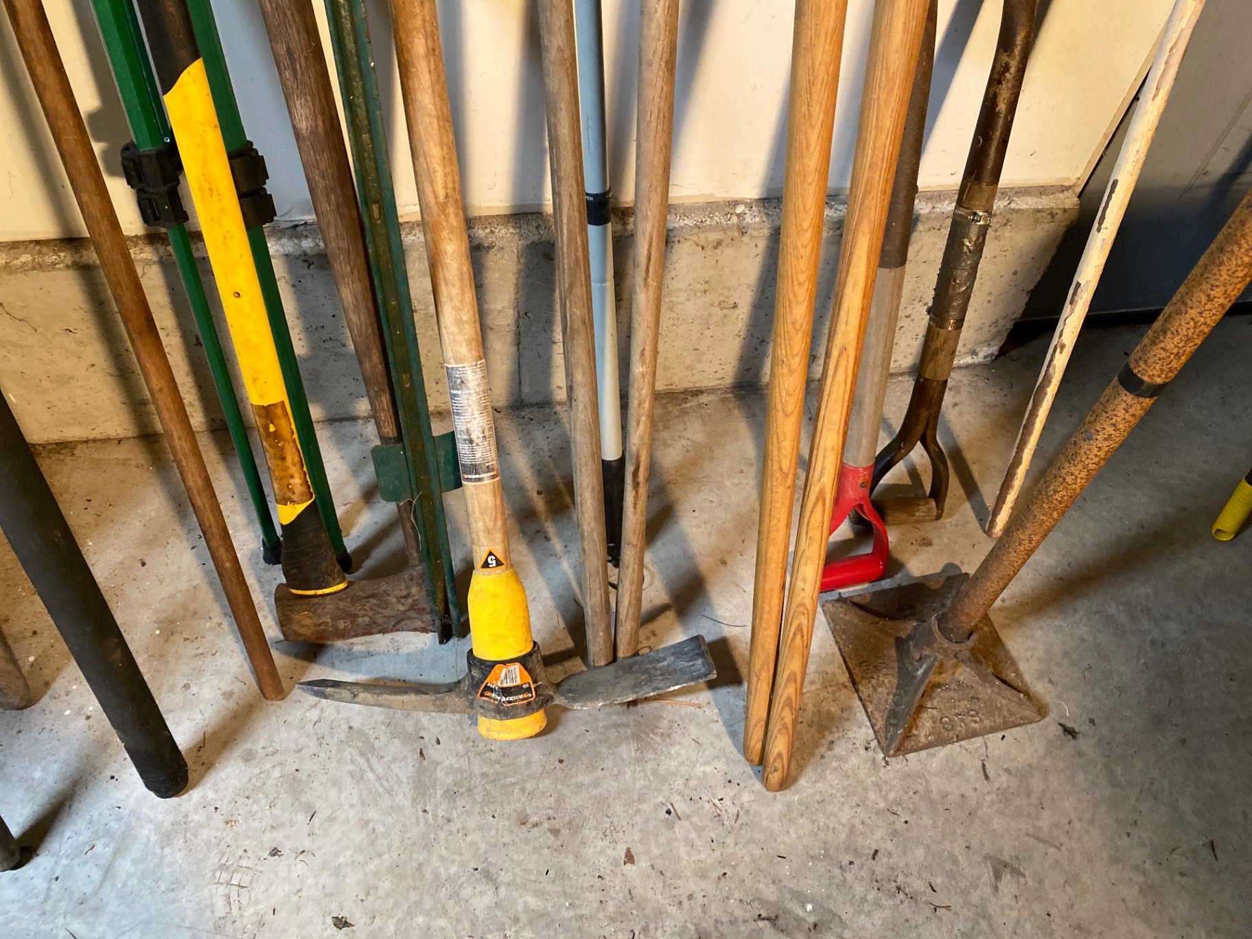 Wheelbarrow and Garden Tools - image 6 of 10