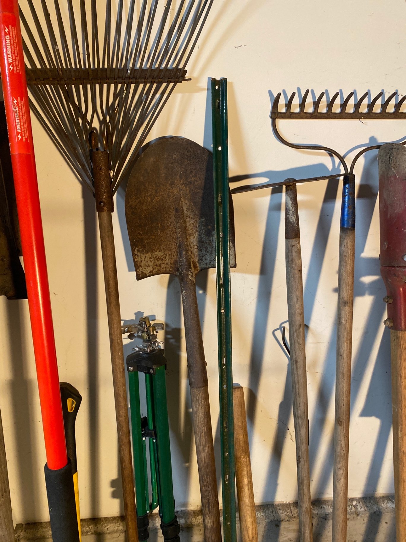 Wheelbarrow and Garden Tools - image 7 of 10