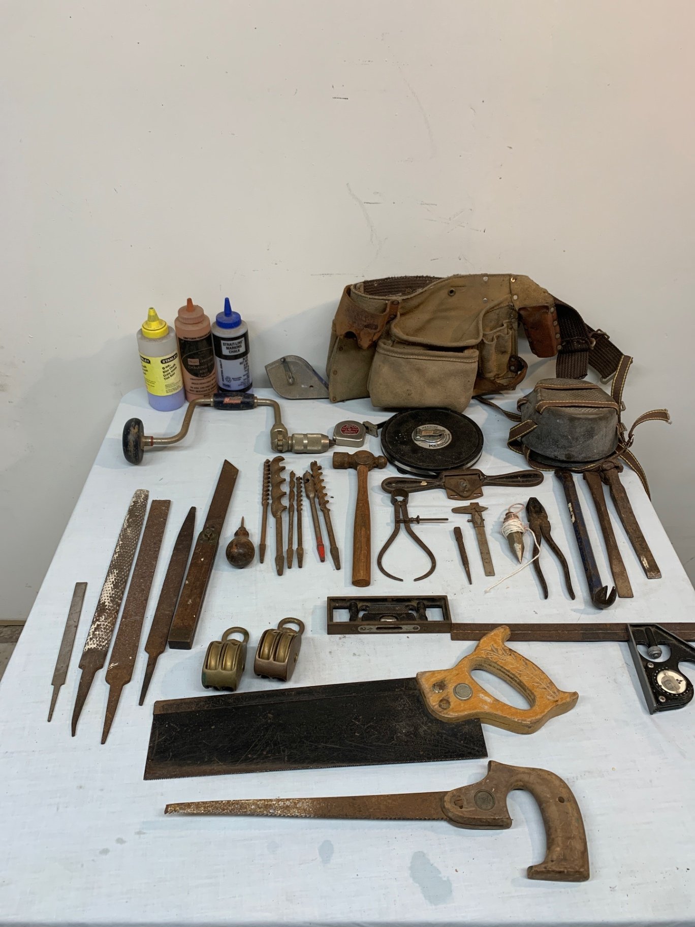 Collection of vintage hand tools and accessory kit - image 1 of 4