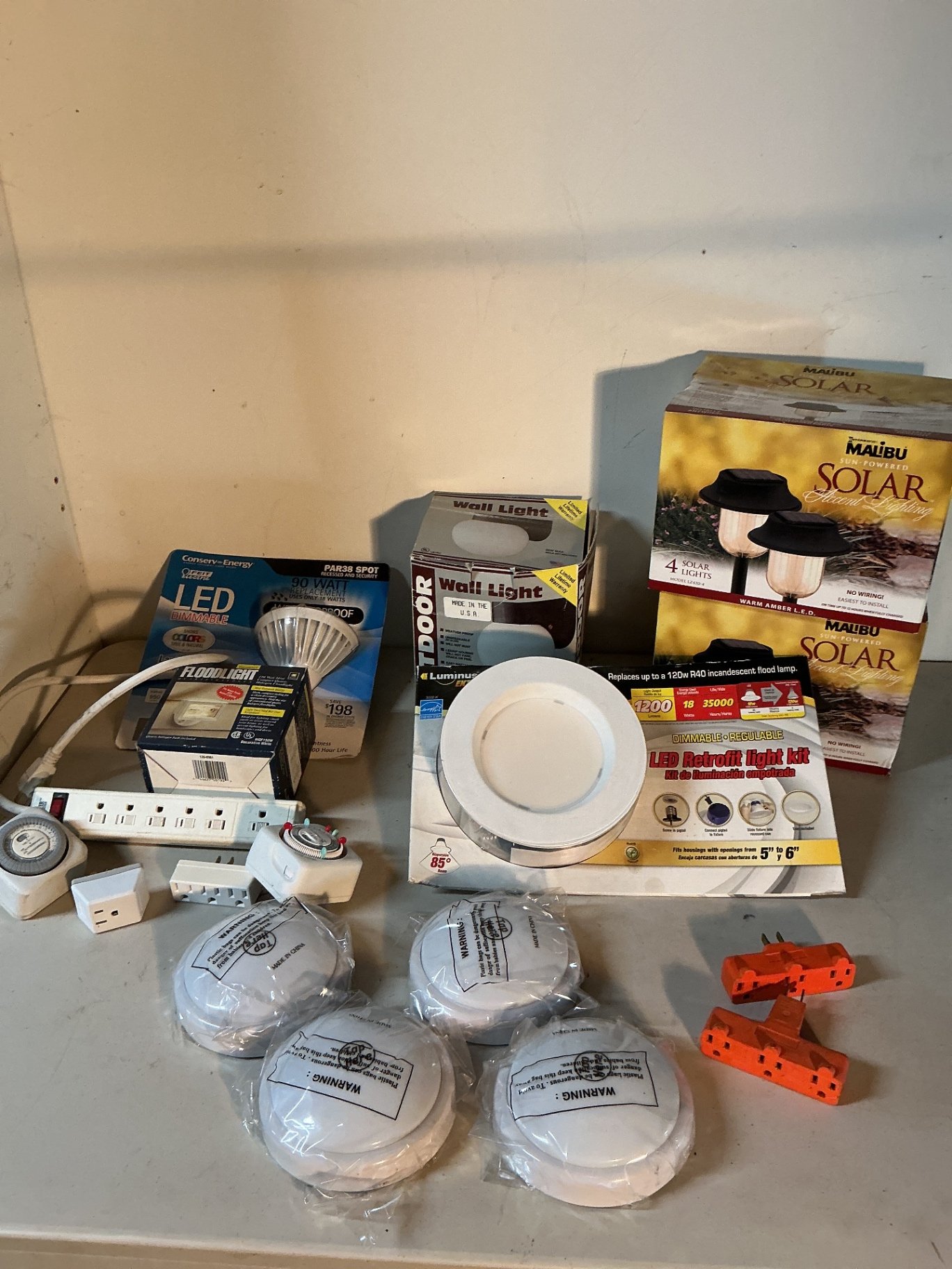 Home and outdoor Lighting Collection with Electrical Accessories - image 1 of 4