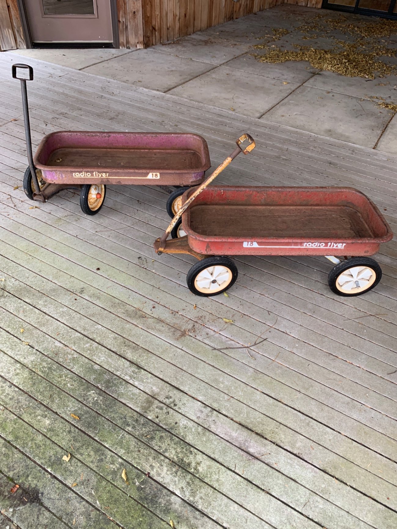 Vintage Radio Flyer Wagons - image 1 of 4