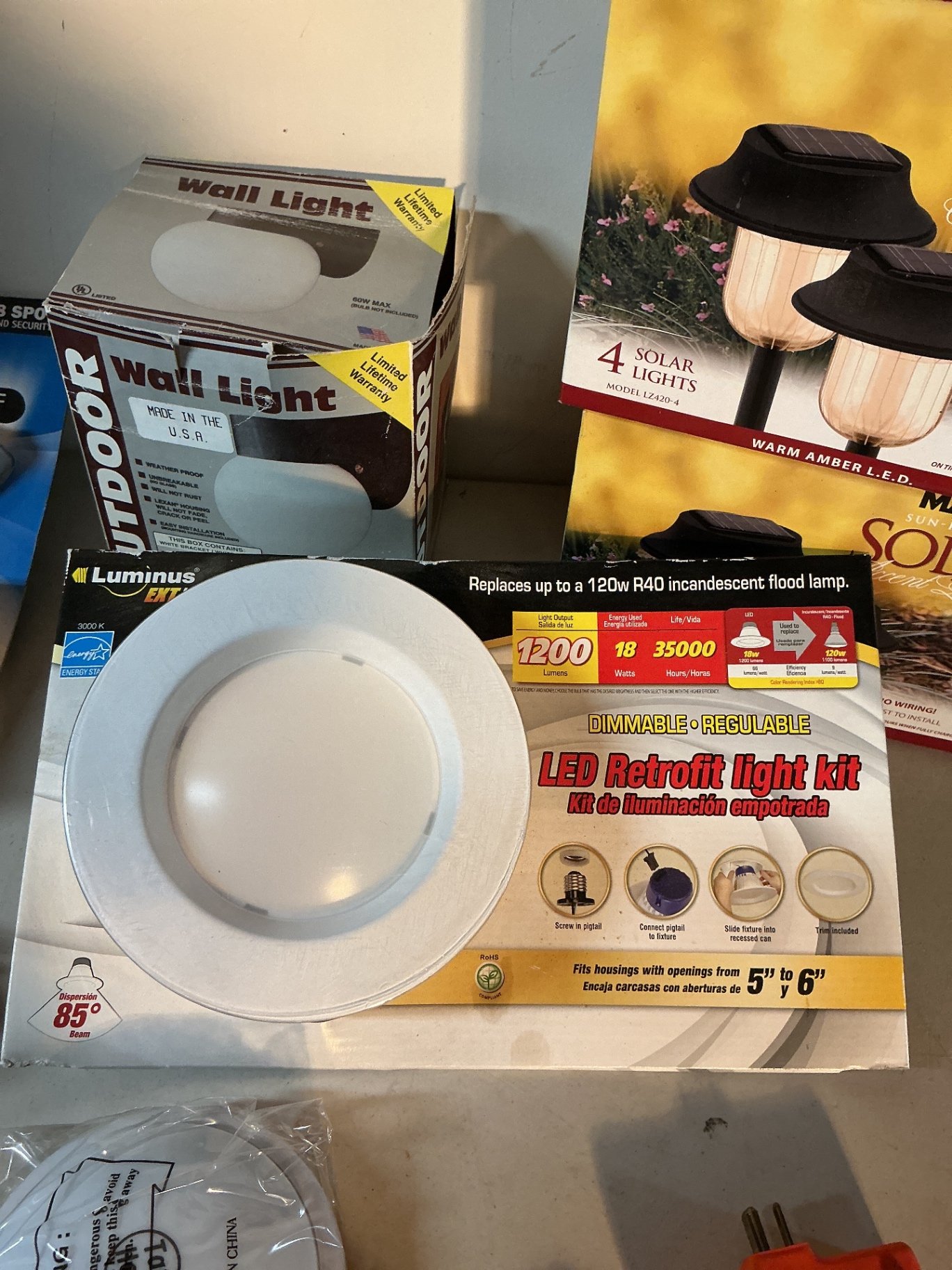 Home and outdoor Lighting Collection with Electrical Accessories - image 2 of 4