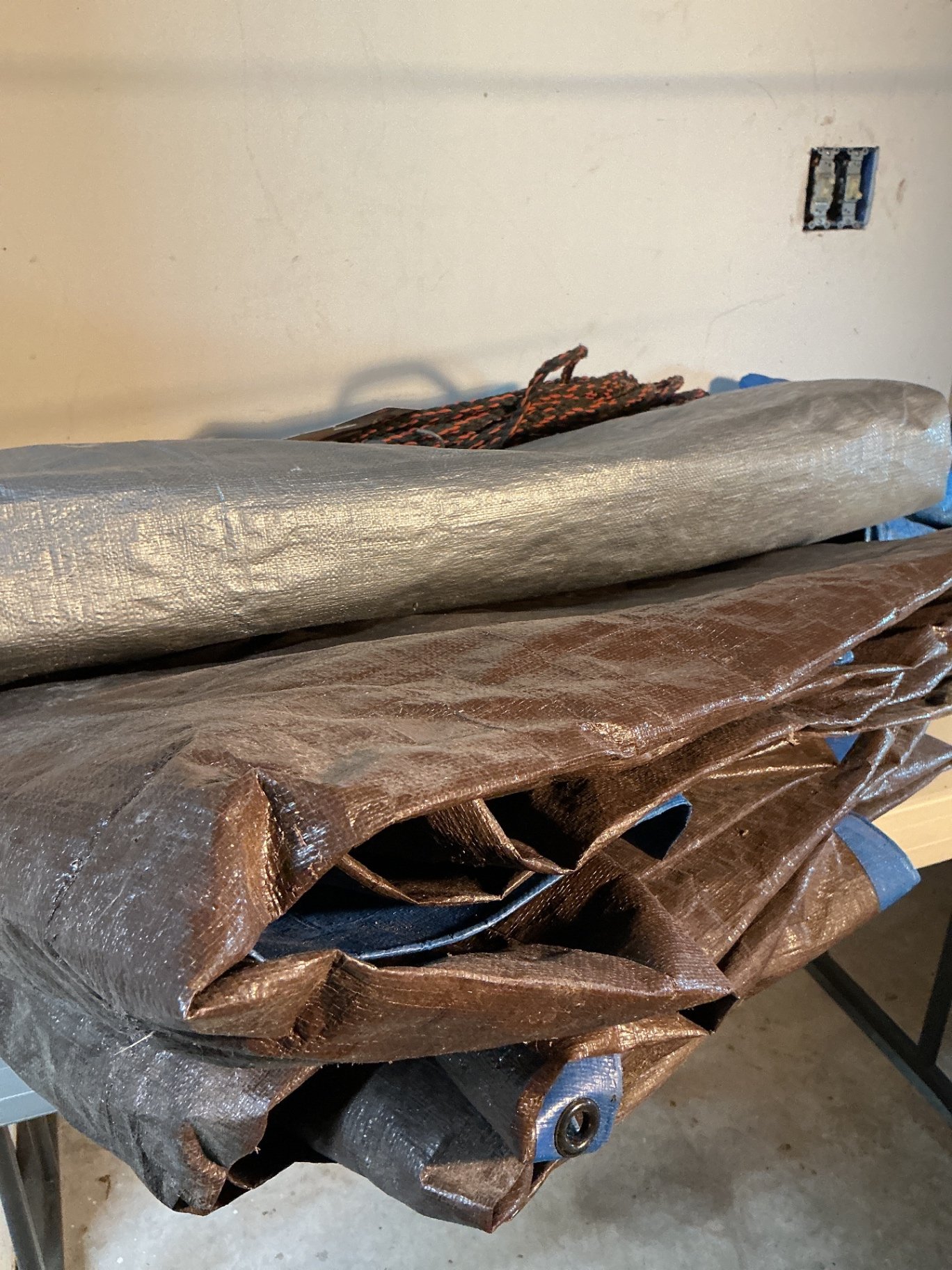 Tarps, rope, and tarp fasteners - image 3 of 3