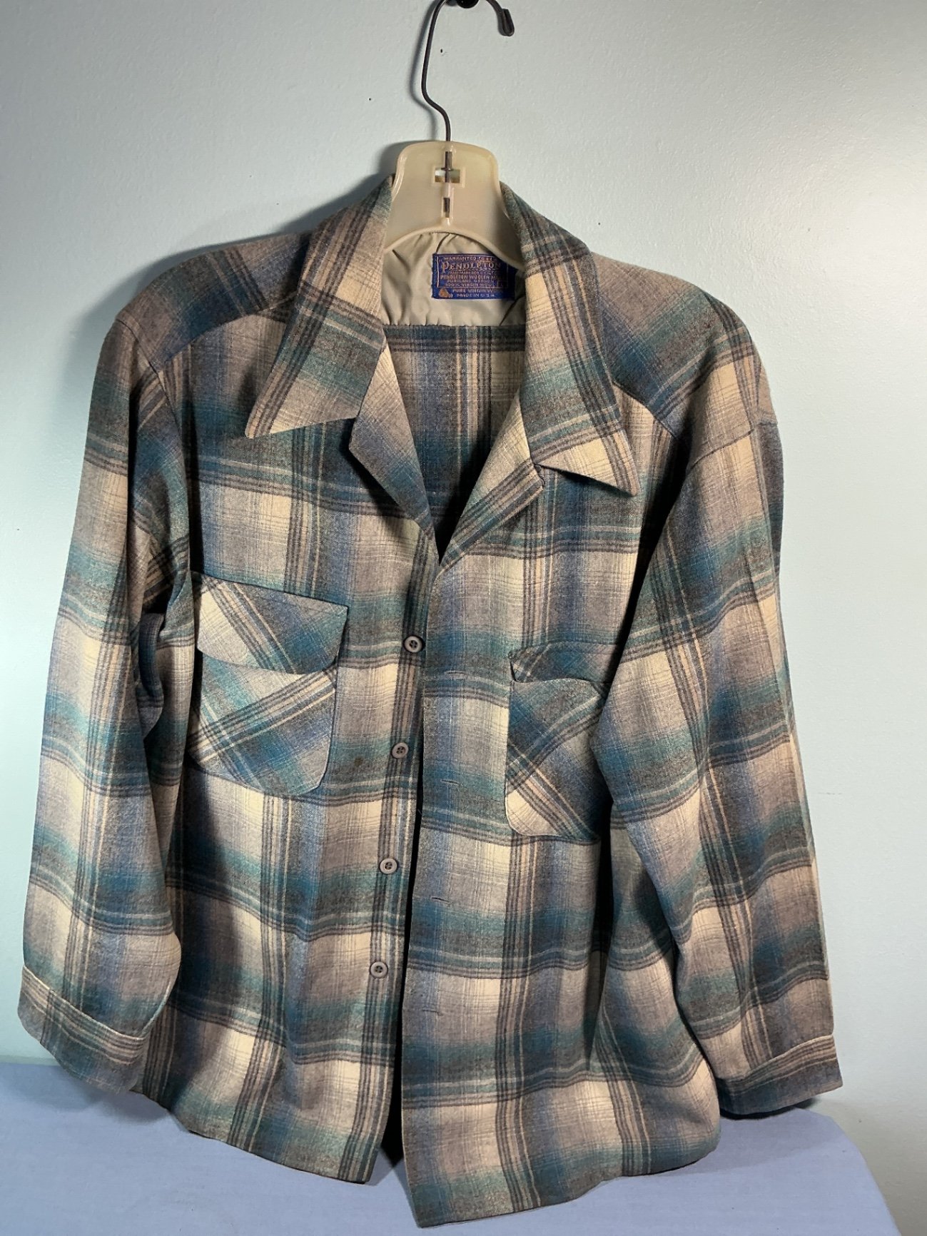 Men’s Vintage Pendleton, Camel Hair Jacket, Trench coat, Boy Scout uniform - image 1 of 10