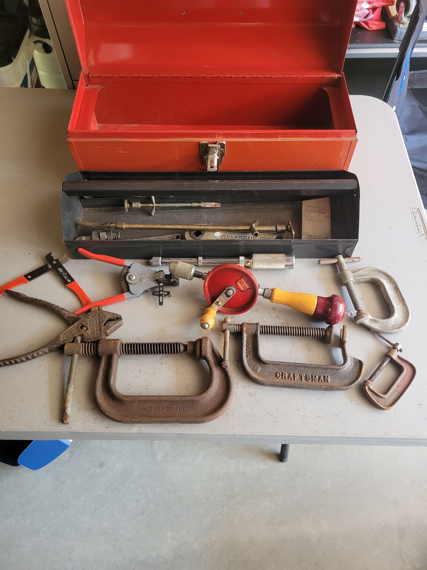 Craftsman Tool Box With Items. - image 1 of 8