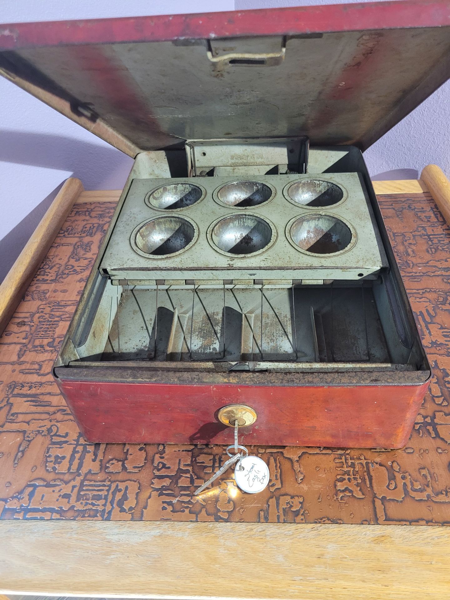 Antique Steel Cash Drawer - image 2 of 7