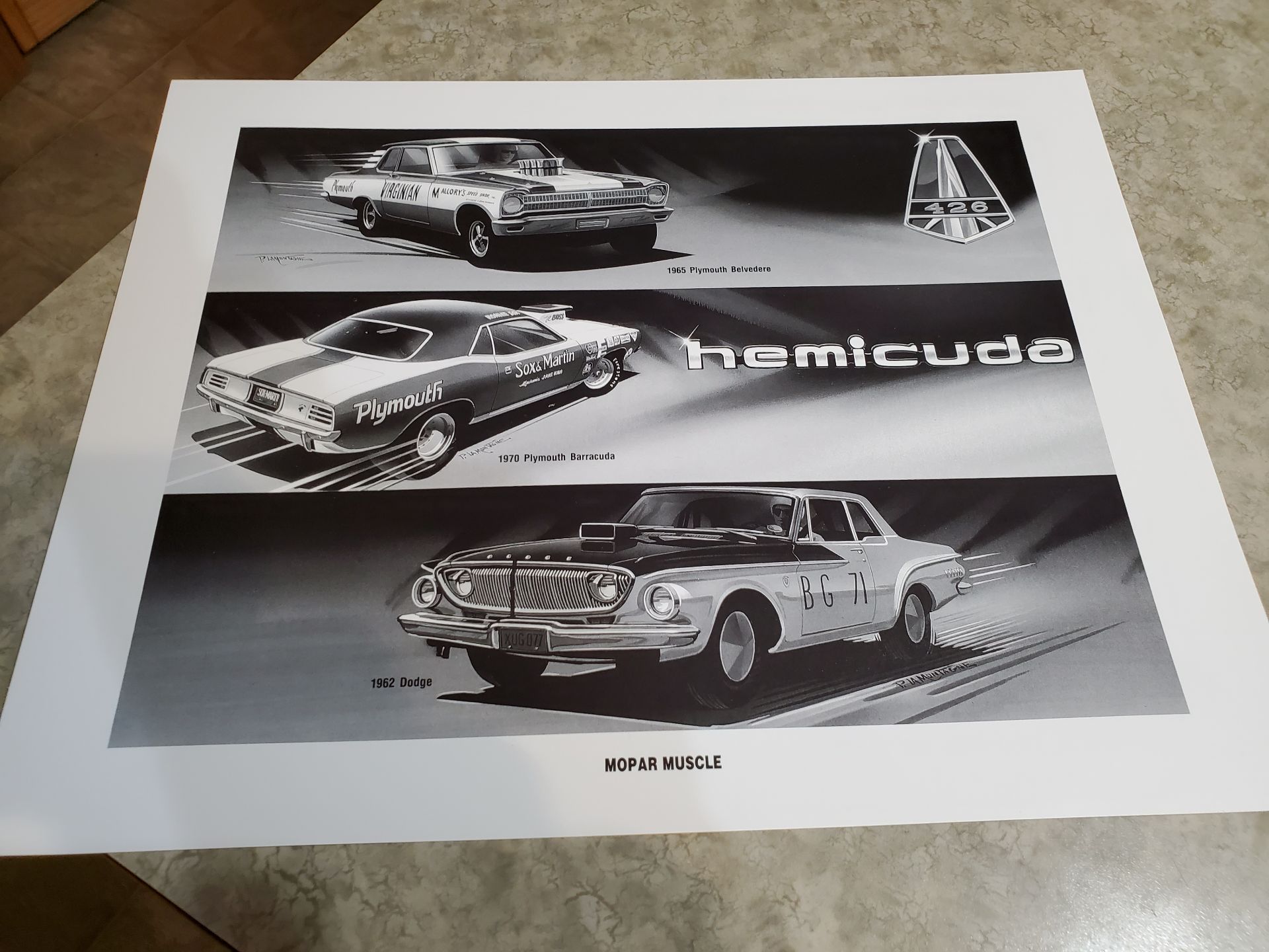 Ephemera Lot 10. THREE SETS. MOPAR! - image 4 of 21