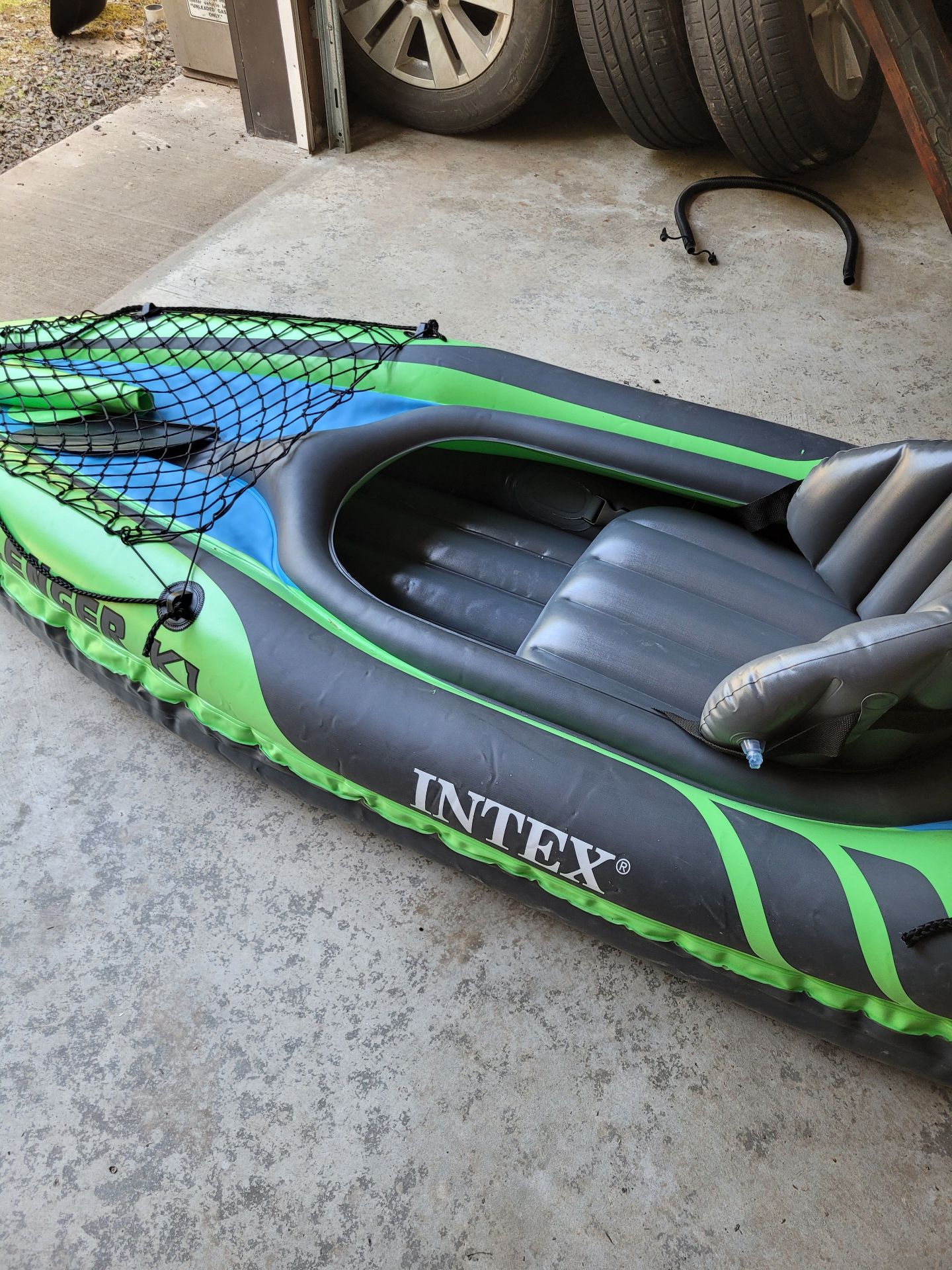 Entex Challenger K1 Inflatable Kayak - image 3 of 8