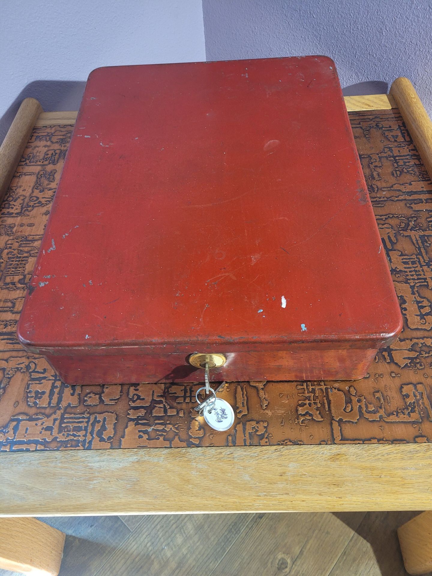 Antique Steel Cash Drawer - image 1 of 7