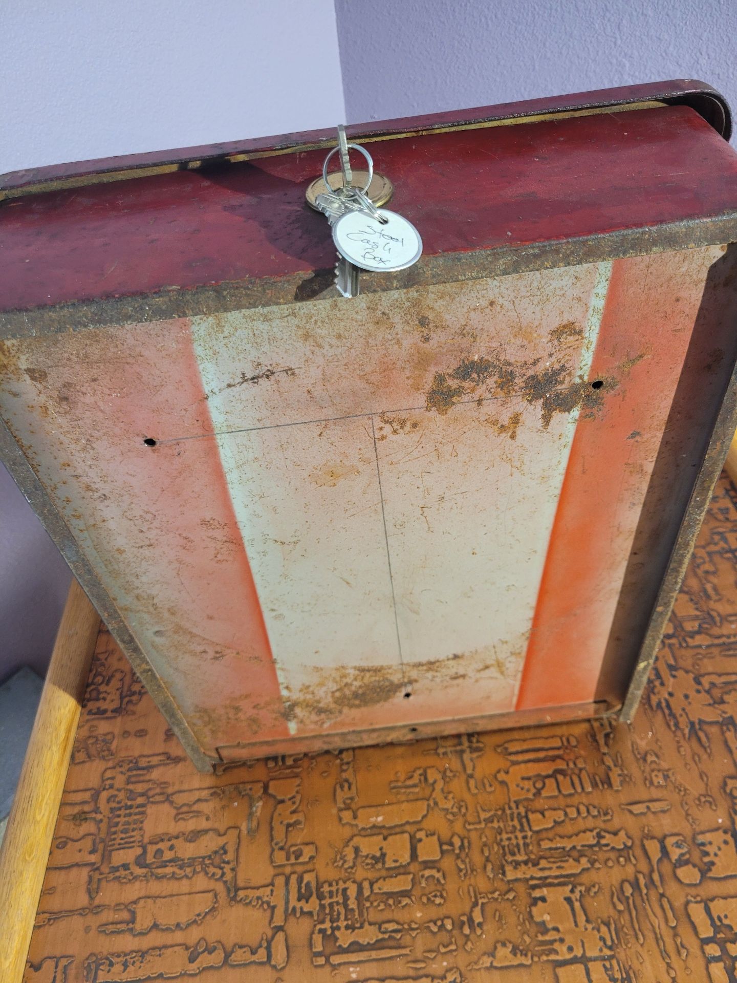 Antique Steel Cash Drawer - image 6 of 7