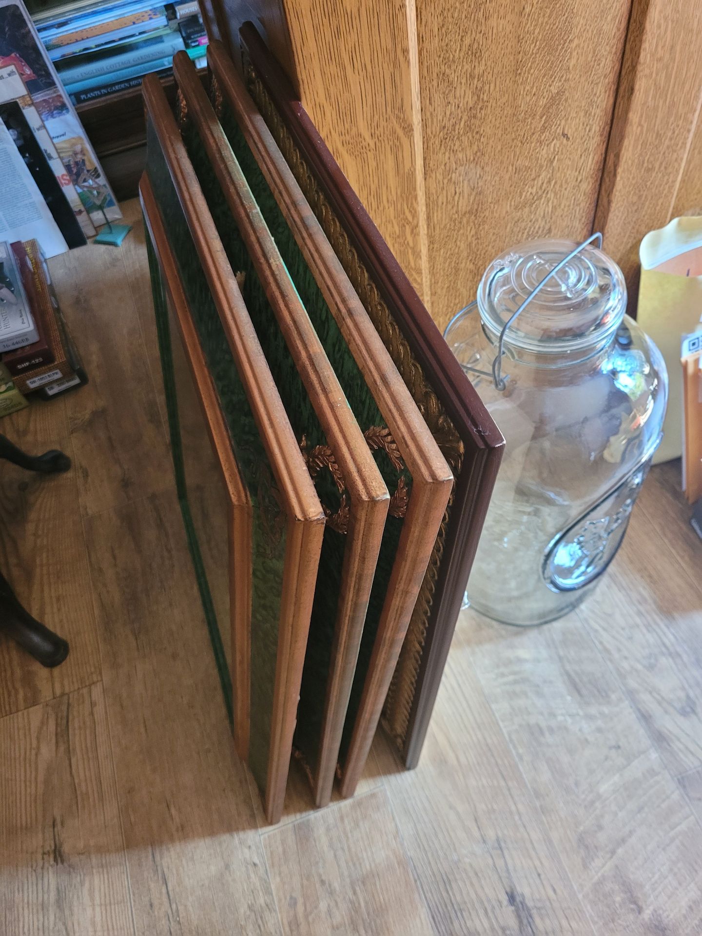 Four Handpainted Mirrors - image 1 of 11