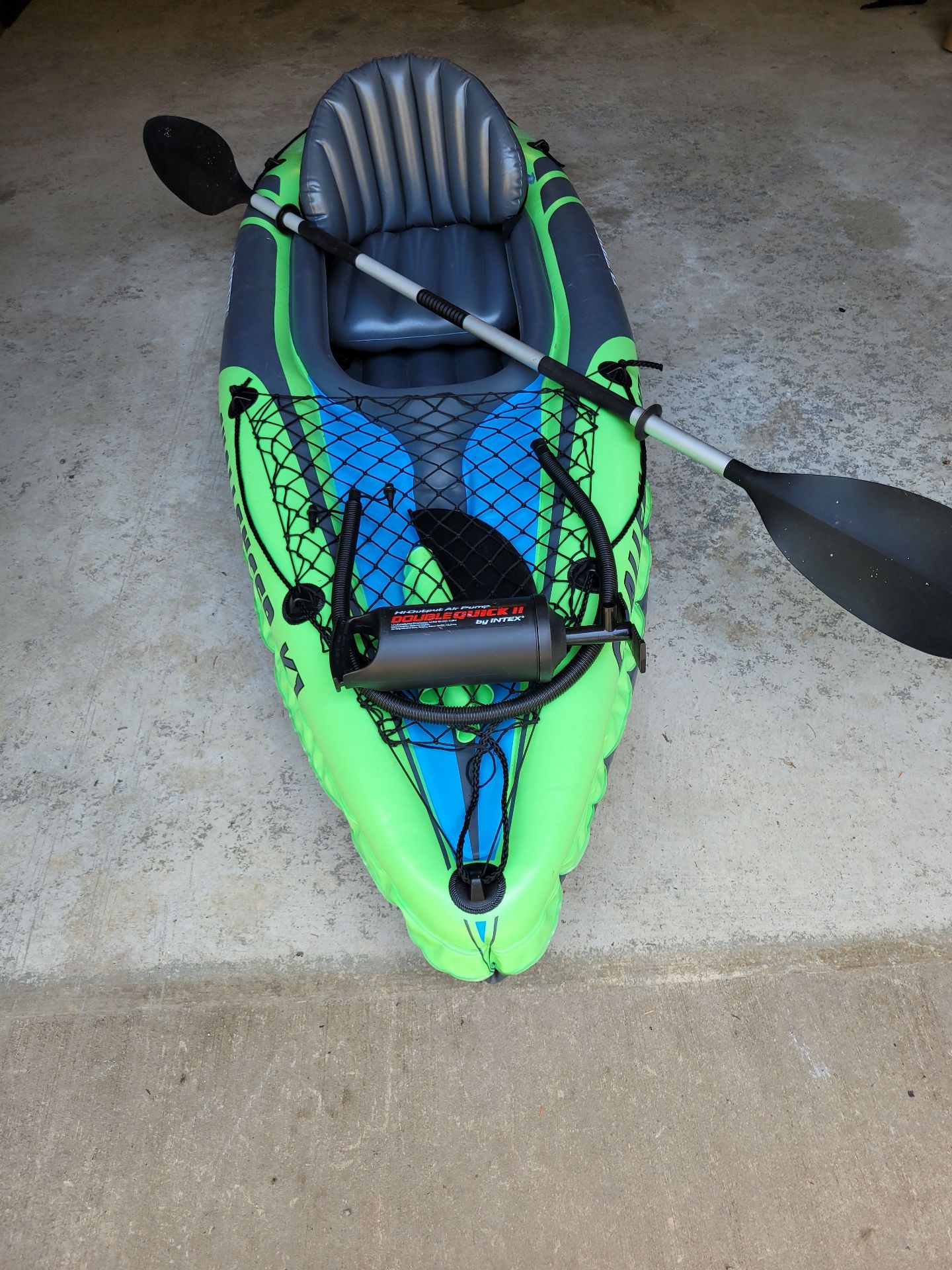 Entex Challenger K1 Inflatable Kayak - image 7 of 8