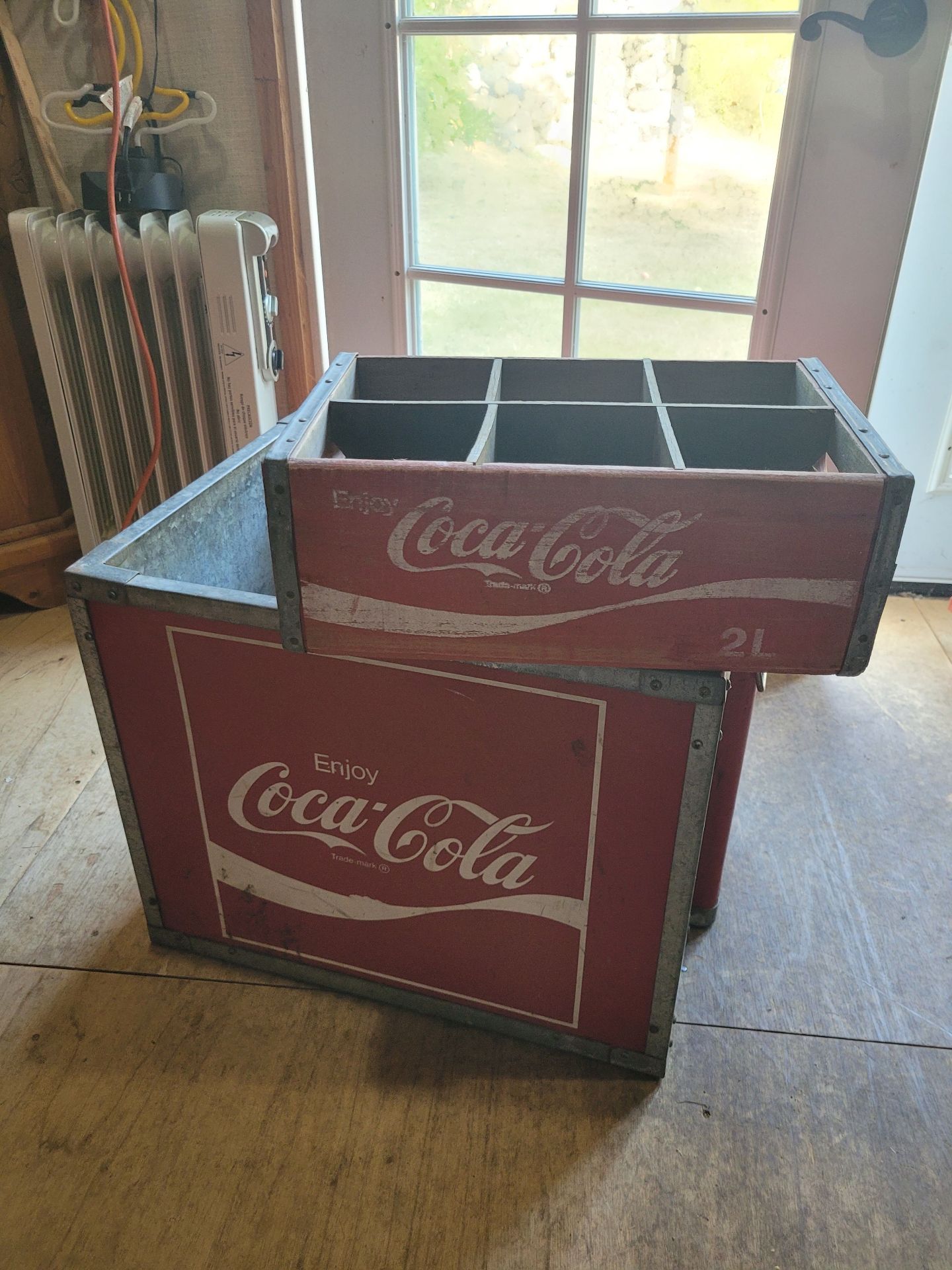 Coke Cooler And Box - image 1 of 7