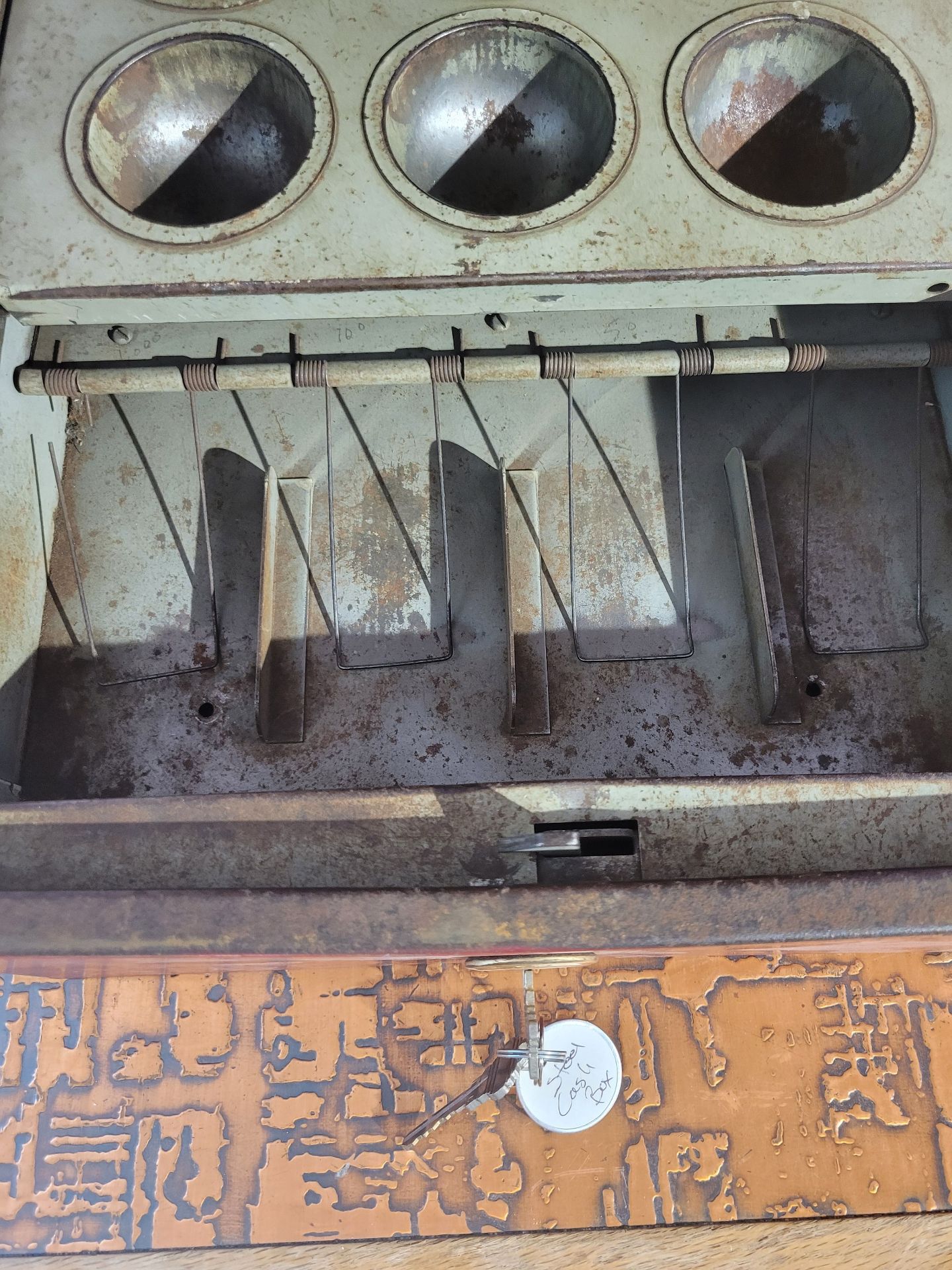 Antique Steel Cash Drawer - image 4 of 7