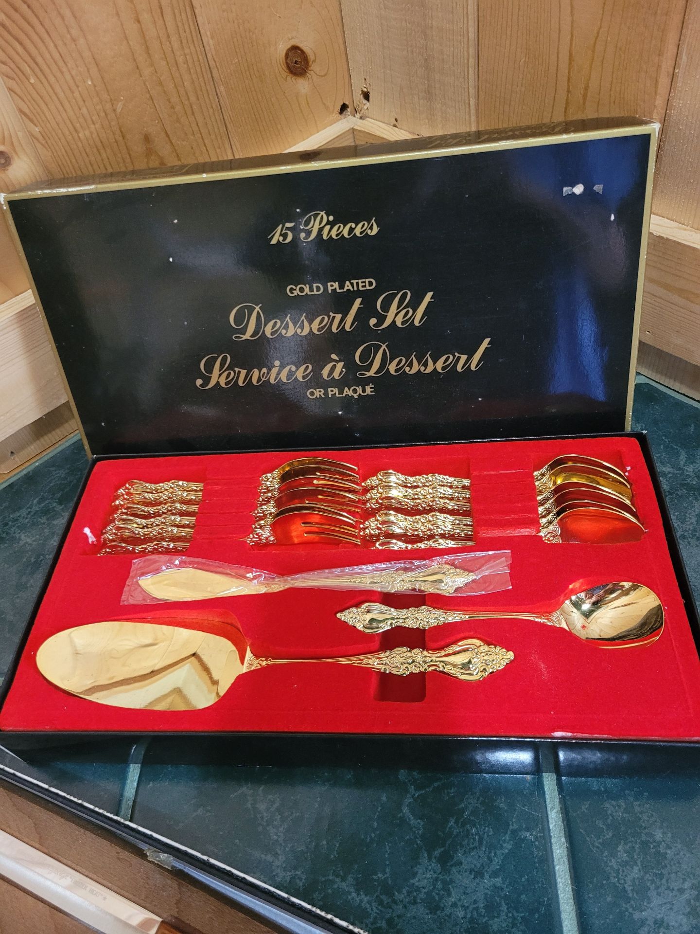 Vintage Cutlery And Desert Set. - image 2 of 6