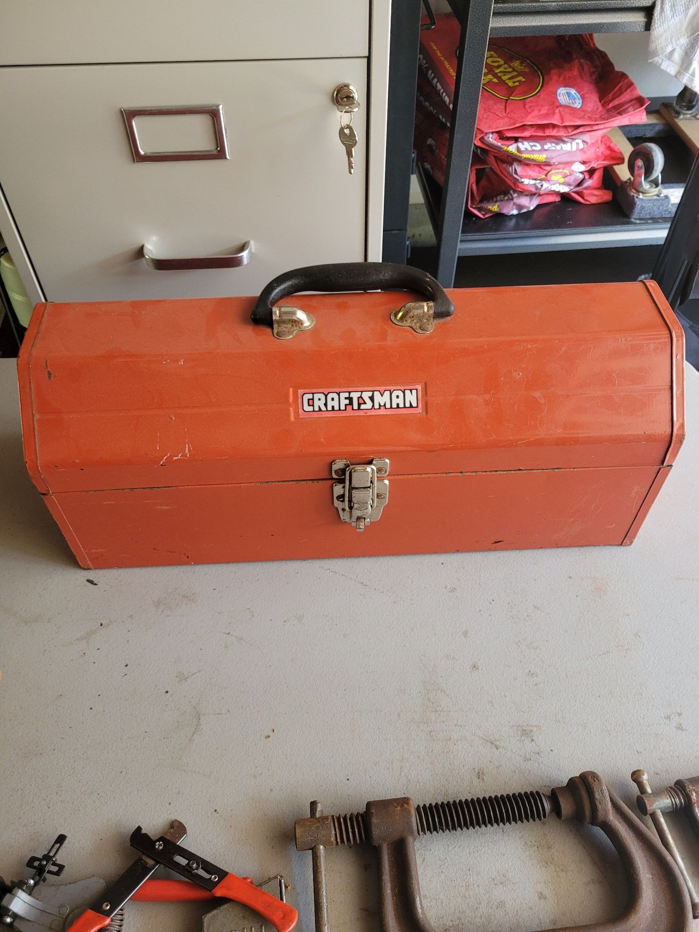 Craftsman Tool Box With Items. - image 7 of 8