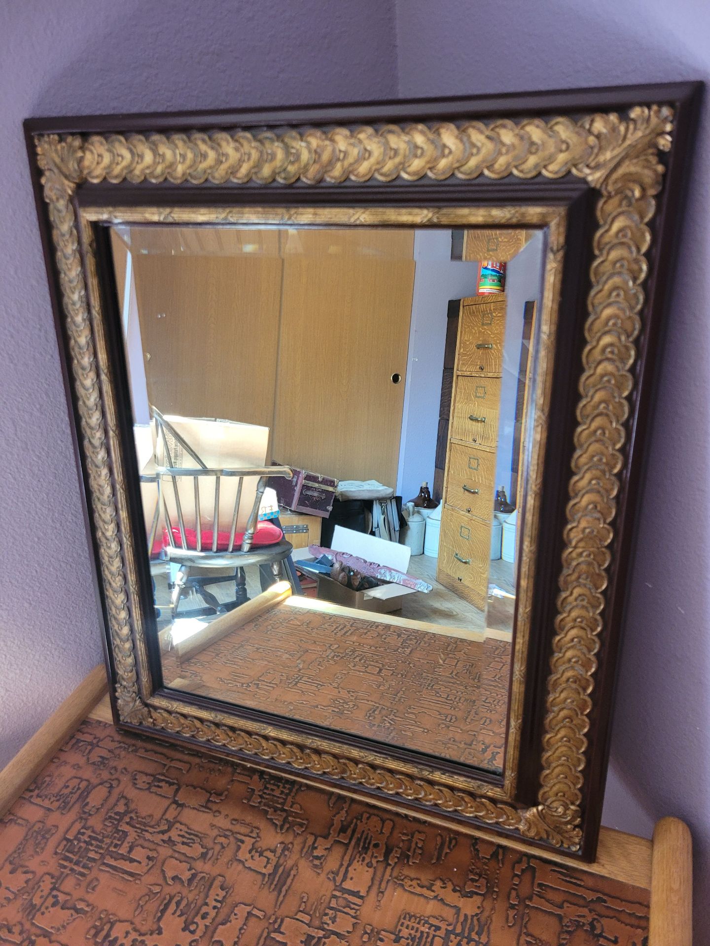 Four Handpainted Mirrors - image 9 of 11