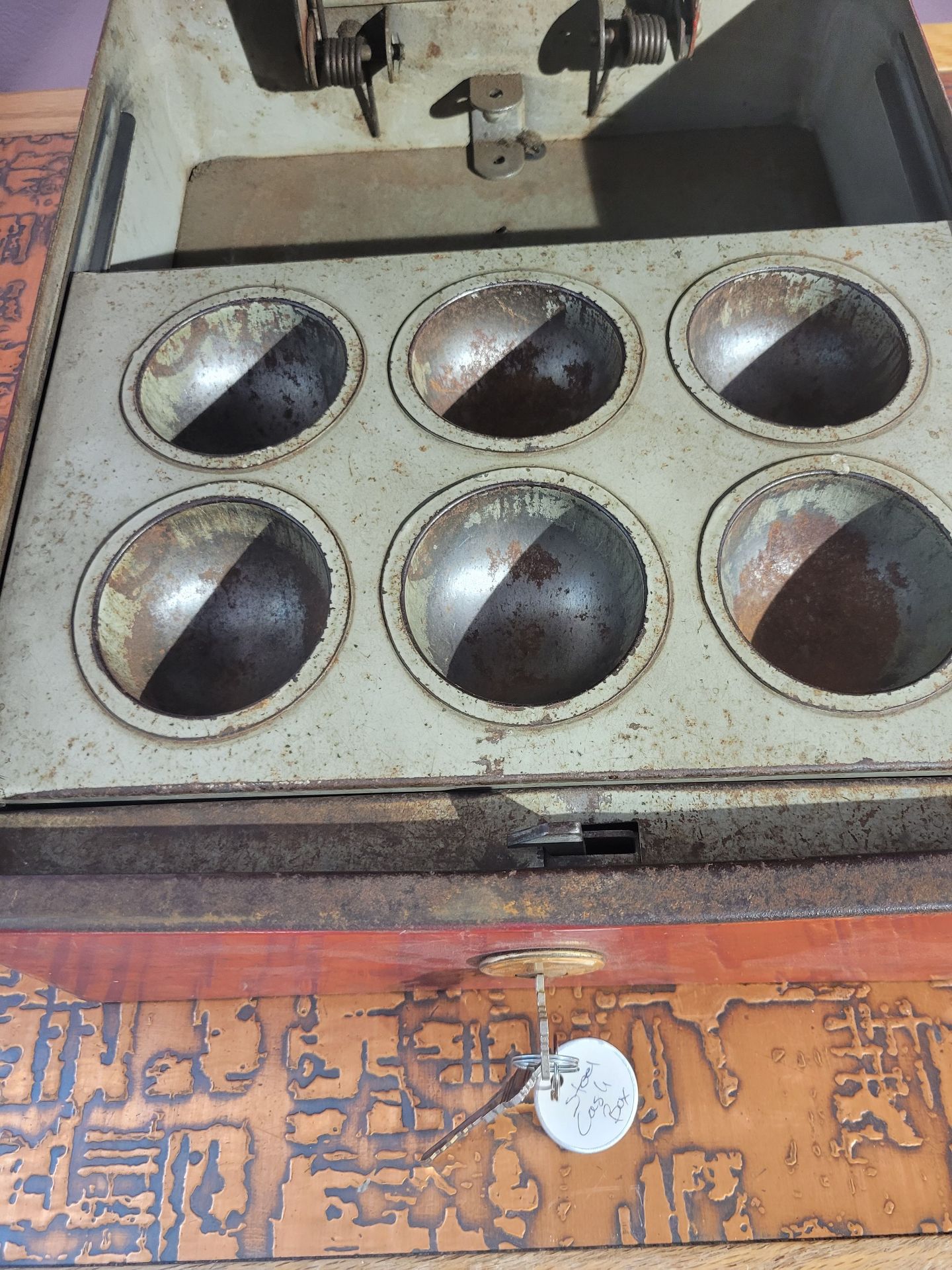 Antique Steel Cash Drawer - image 3 of 7