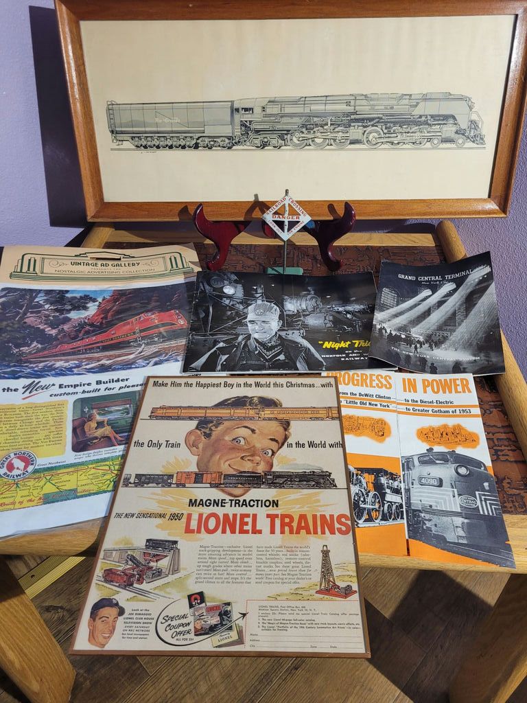 Railroad Items And Art. - image 1 of 12