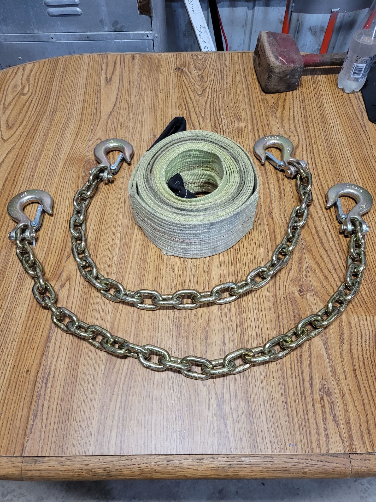Clevis Hooks And Tow Strap - image 1 of 4