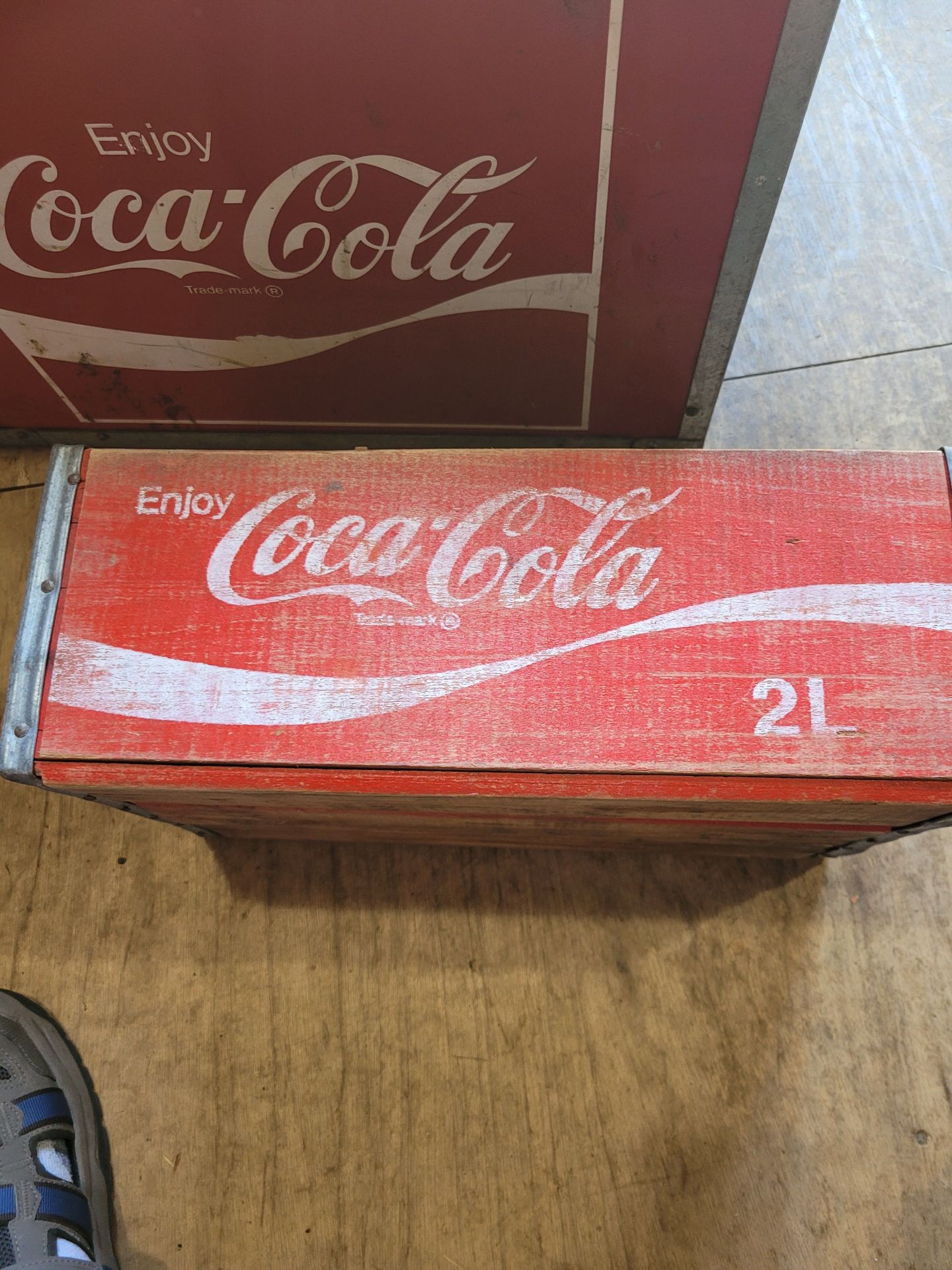 Coke Cooler And Box - image 7 of 7