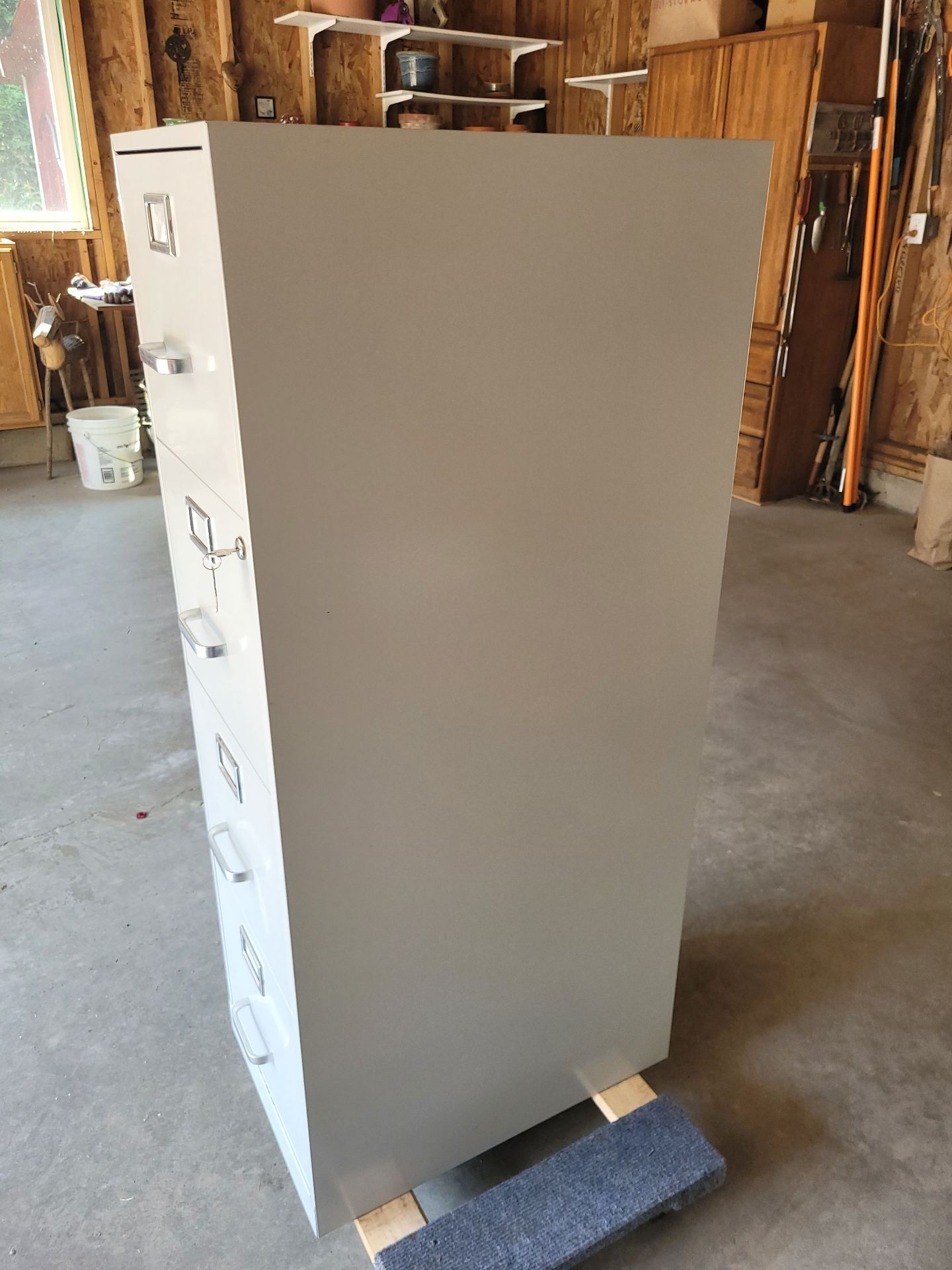 Metal File Cabinet With Keys - image 3 of 10