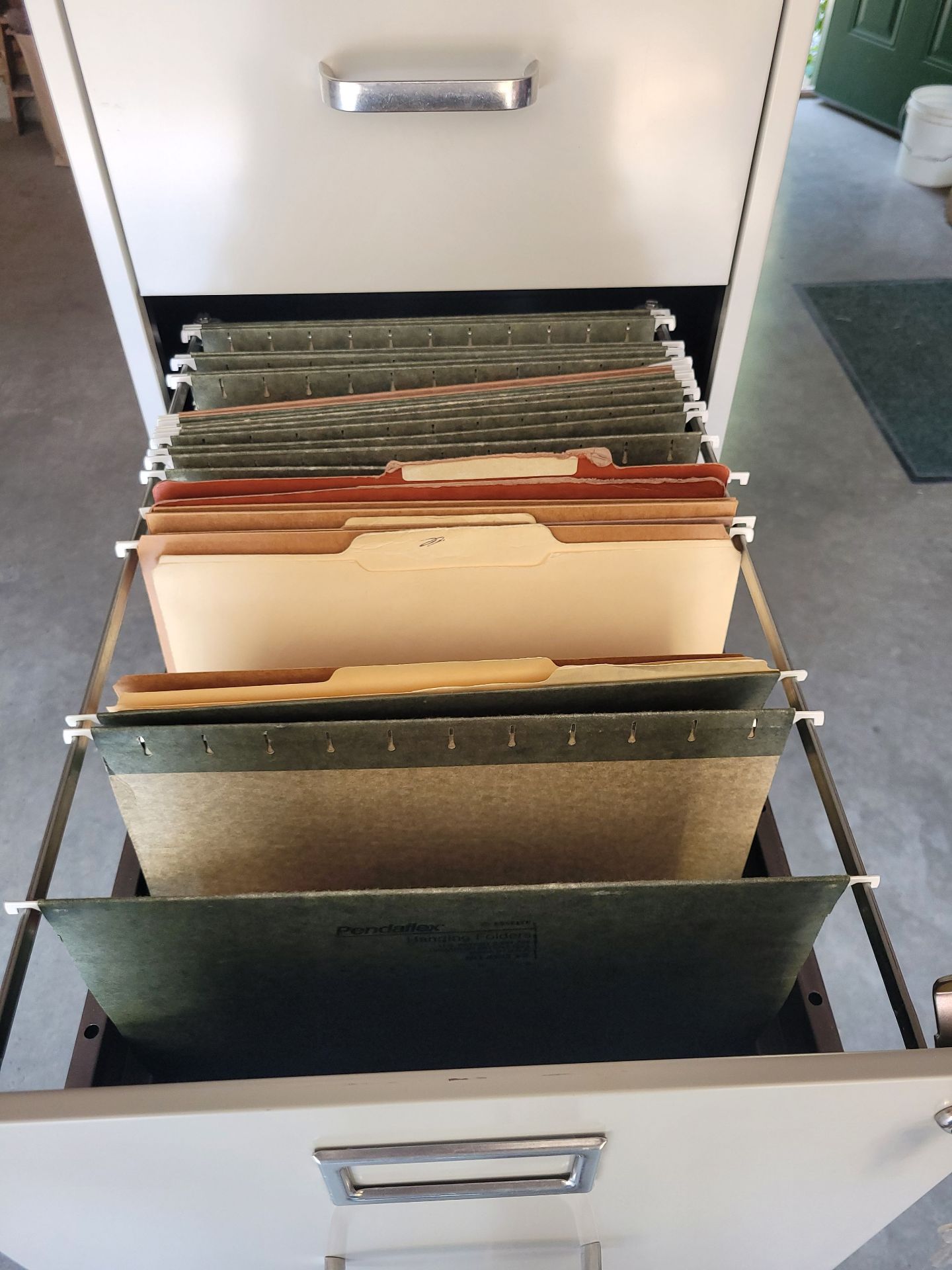 Metal File Cabinet With Keys - image 6 of 10