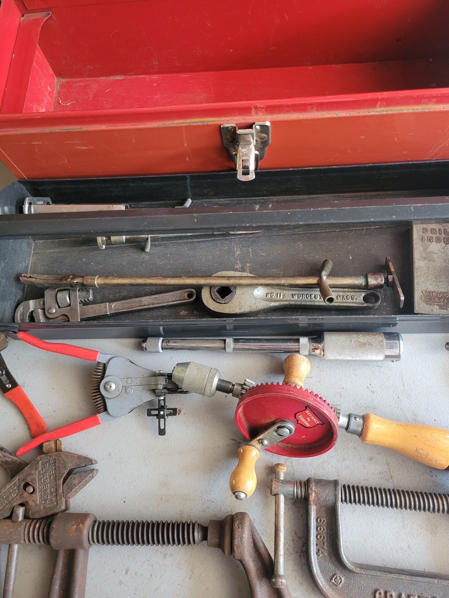 Craftsman Tool Box With Items. - image 2 of 8