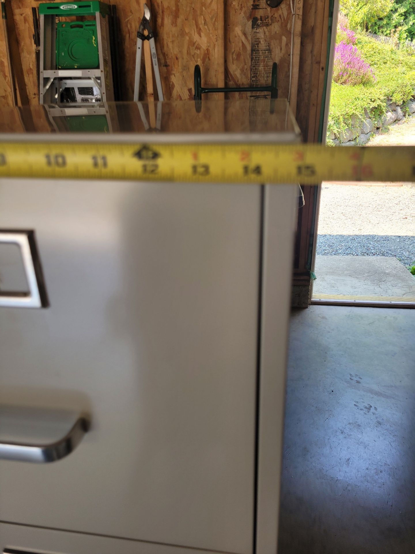 Metal File Cabinet With Keys - image 10 of 10