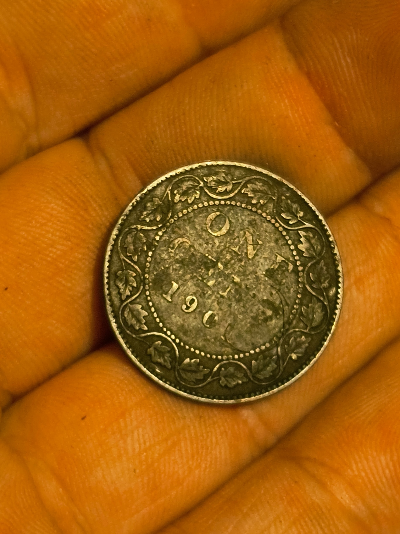 Two Victorian-era Canadian coins - image 2 of 2